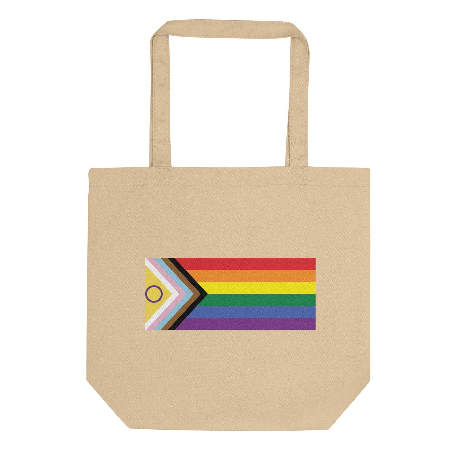 Intersex-Inclusive Pride Flag Tote Bag - Tote Bag - Free 2 B