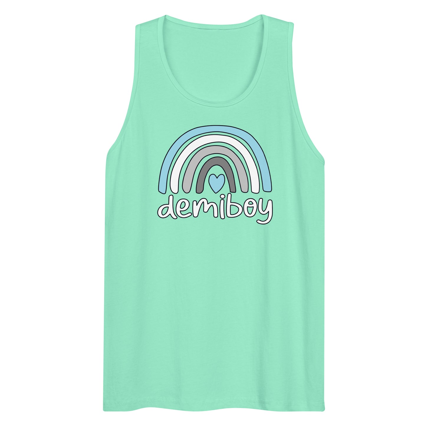 Men's Demiboy Rainbow Tank Top