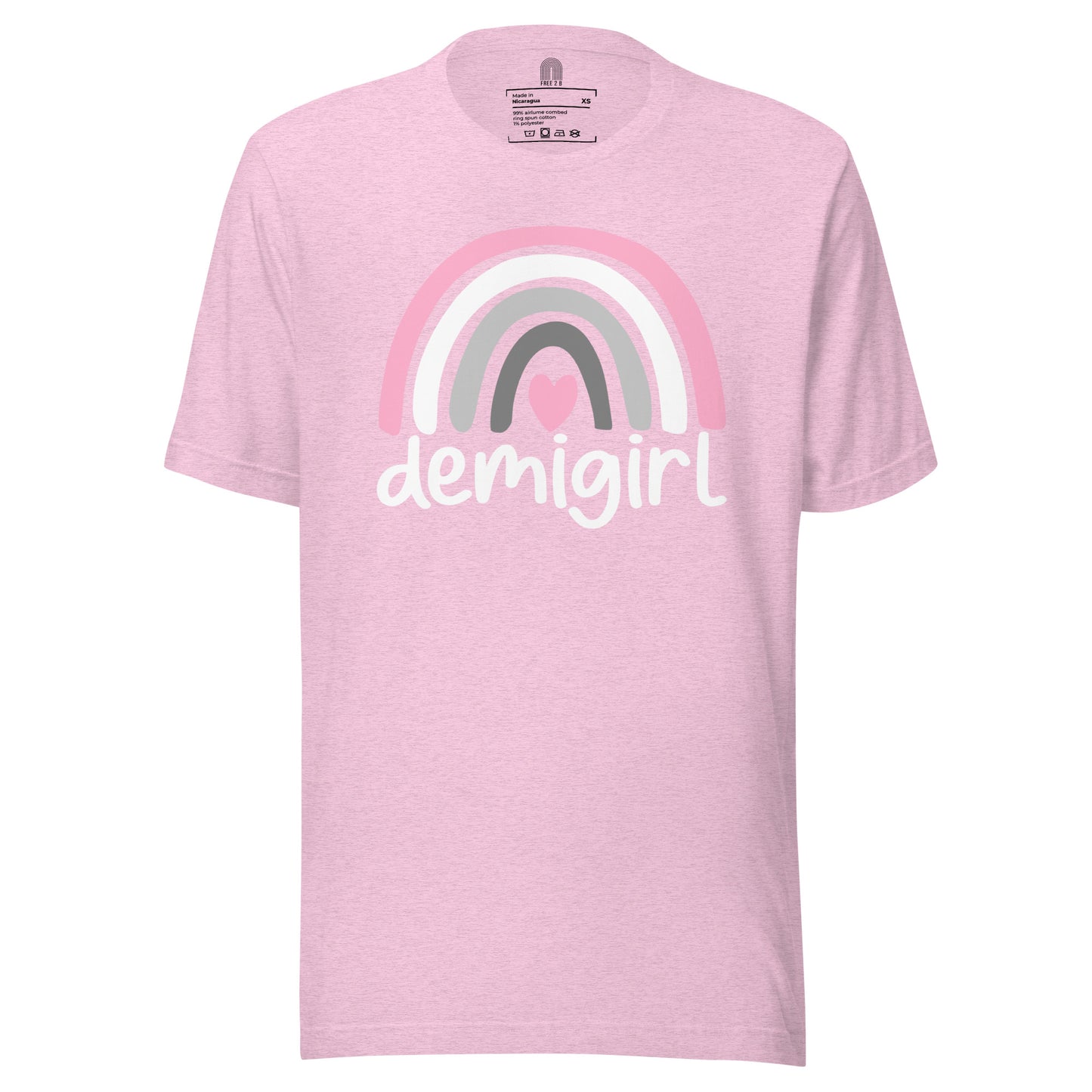 Demigirl Rainbow T-Shirt