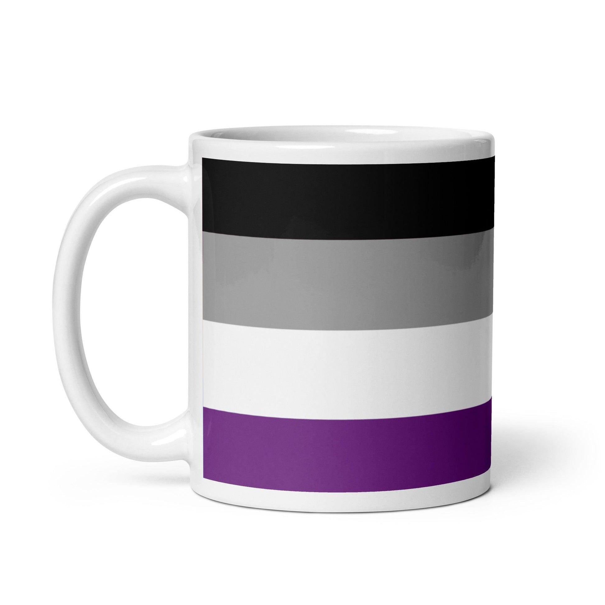 Asexual Flag Mug - Mug - Free 2 B