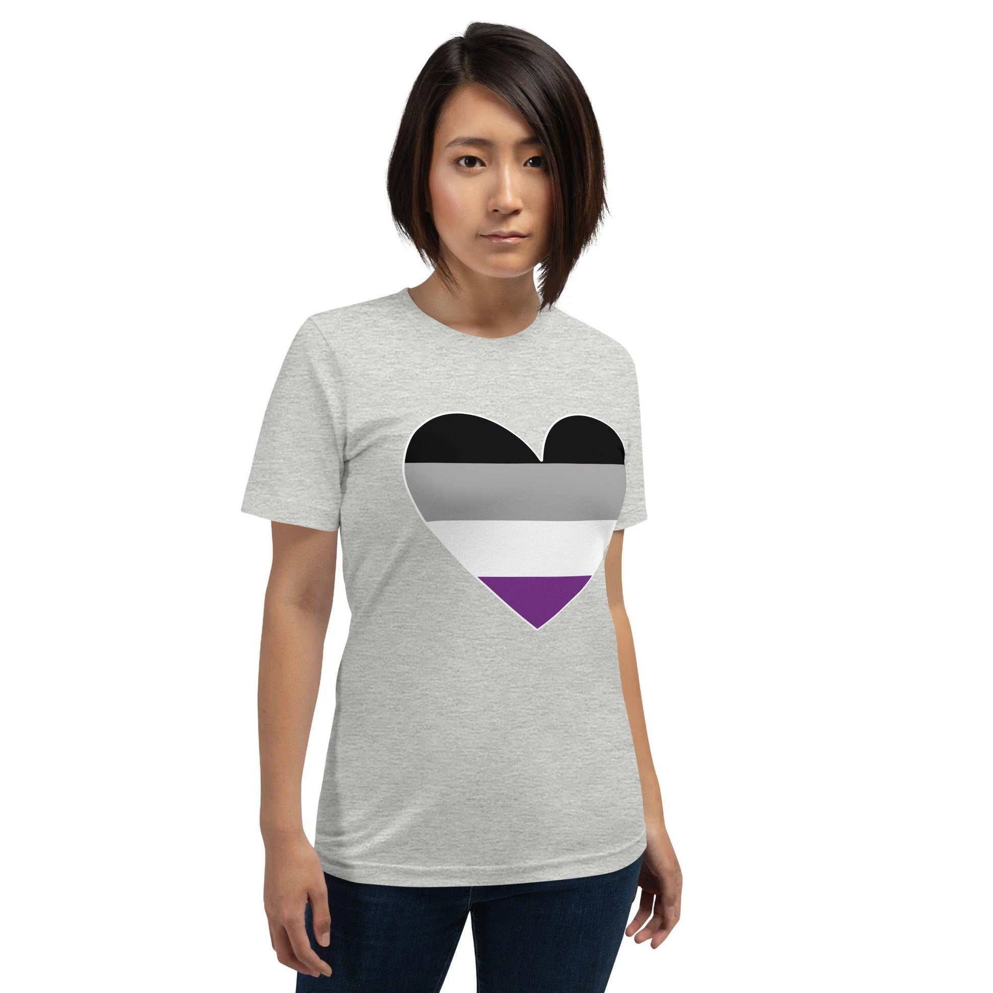 Asexual Heart T-Shirt - T Shirt - Free 2 B