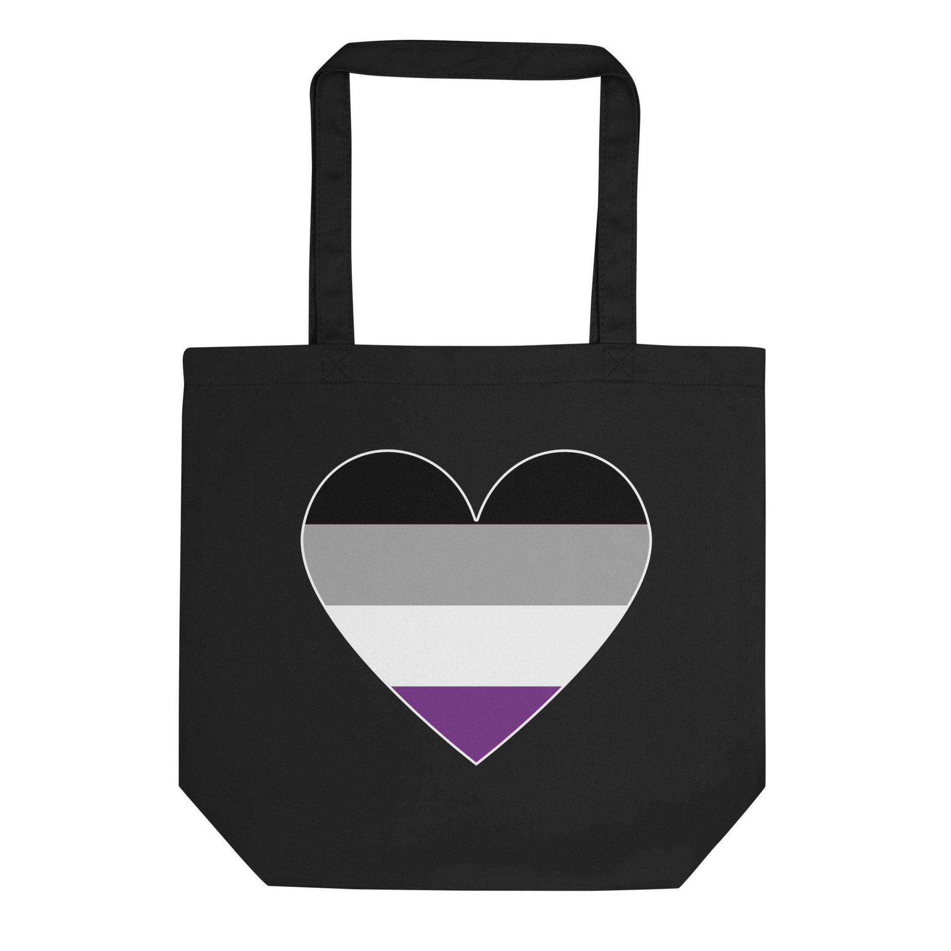 Asexual Heart Tote Bag - Tote Bag - Free 2 B