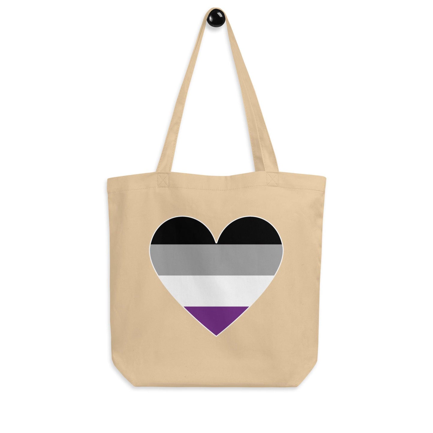 Asexual Heart Tote Bag - Tote Bag - Free 2 B