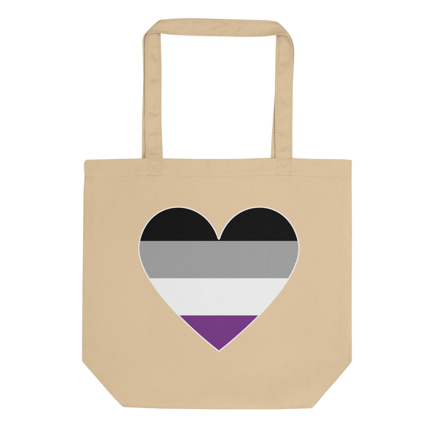 Asexual Heart Tote Bag - Tote Bag - Free 2 B