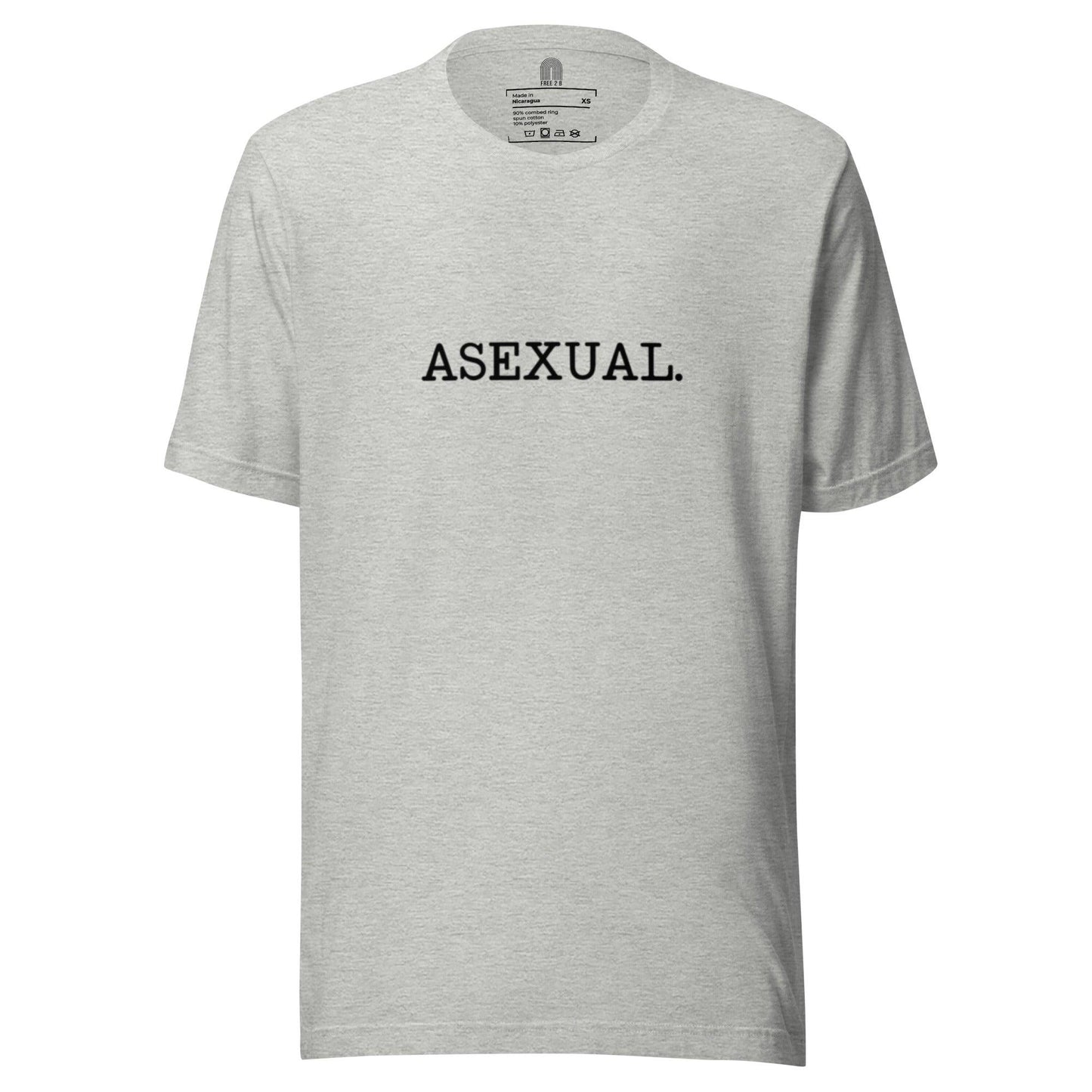 Asexual Pride T-Shirt - T Shirt - Free 2 B