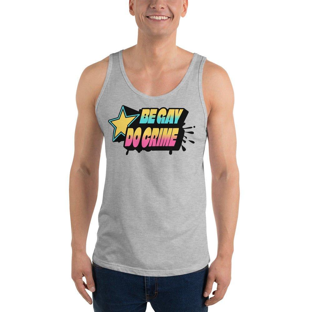 "Be Gay Do Crime" Tank Top - Tank Top - Free 2 B