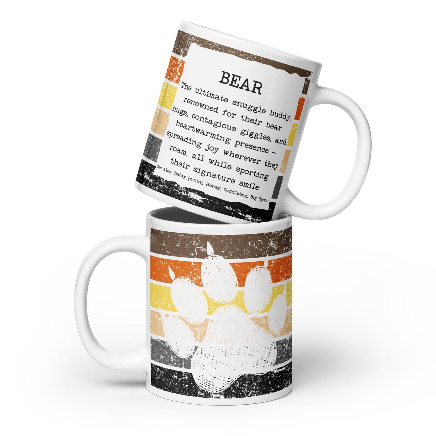 Bear Paw Definition Mug - Mug - Free 2 B