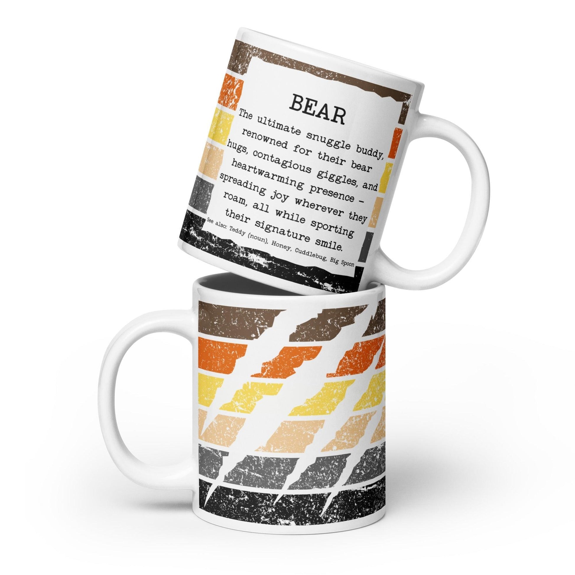 Bear Scratch Definition Mug - Mug - Free 2 B