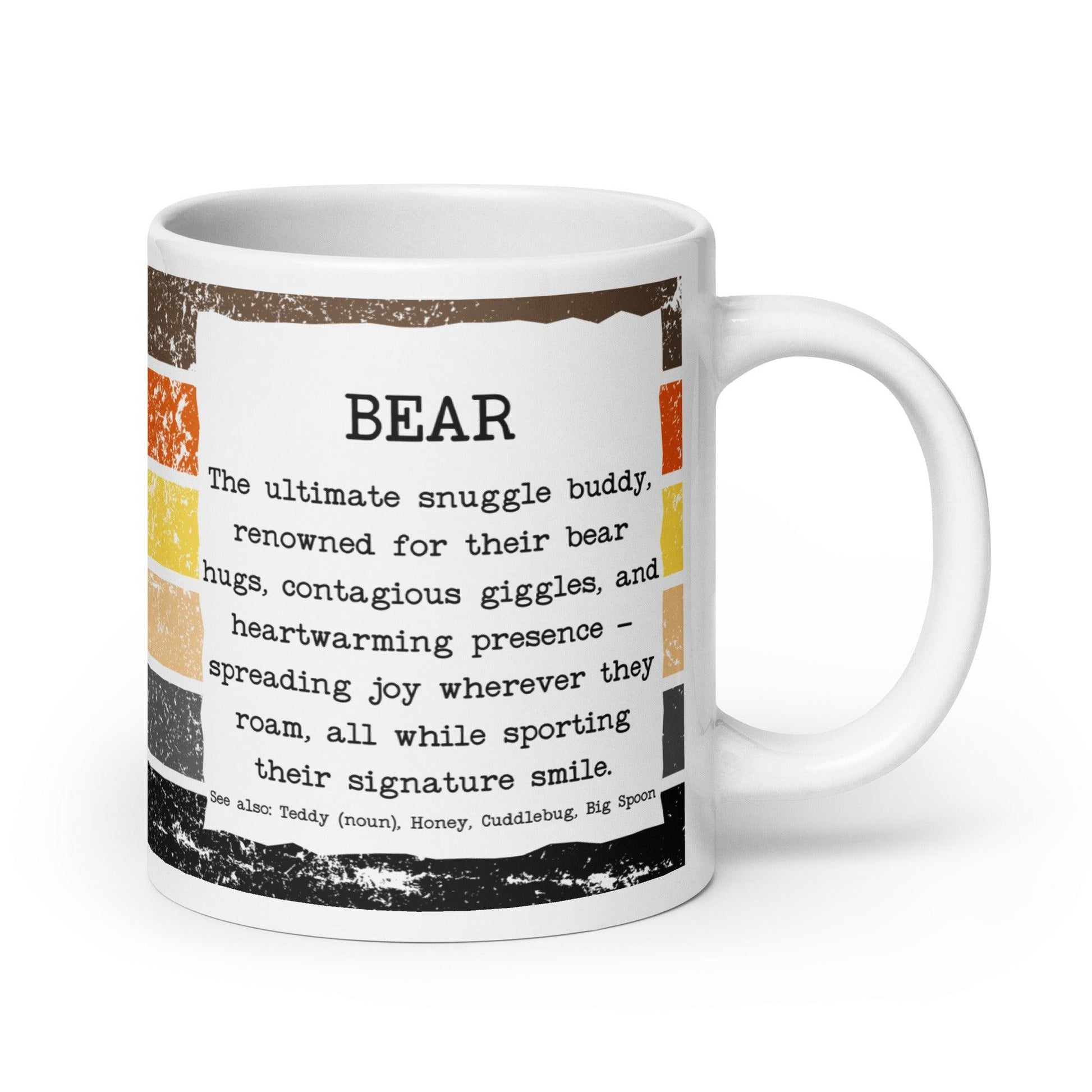 Bear Scratch Definition Mug - Mug - Free 2 B