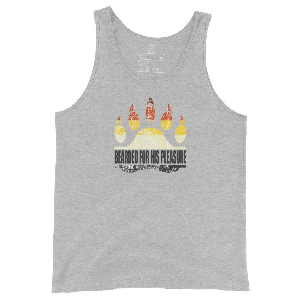 "Bearded For His Pleasure" Tank Top - Tank Top - Free 2 B