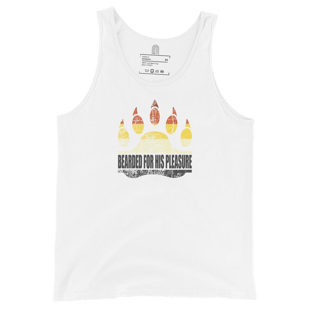 "Bearded For His Pleasure" Tank Top - Tank Top - Free 2 B