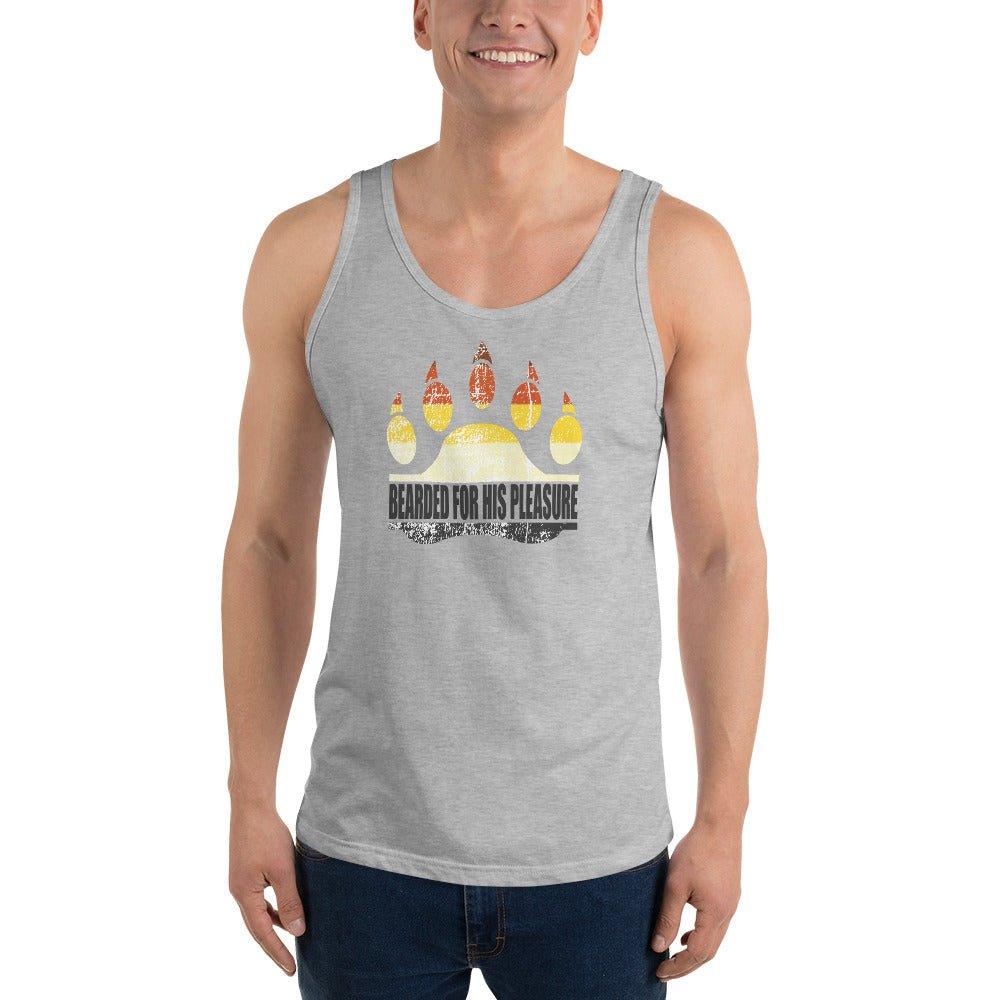 "Bearded For His Pleasure" Tank Top - Tank Top - Free 2 B