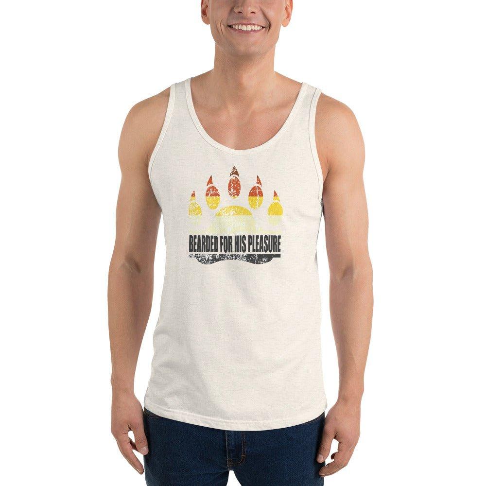 "Bearded For His Pleasure" Tank Top - Tank Top - Free 2 B