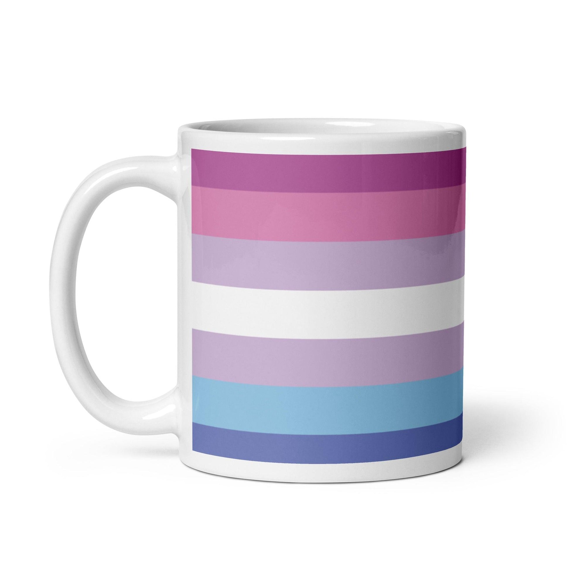 Bigender Flag Mug - Mug - Free 2 B