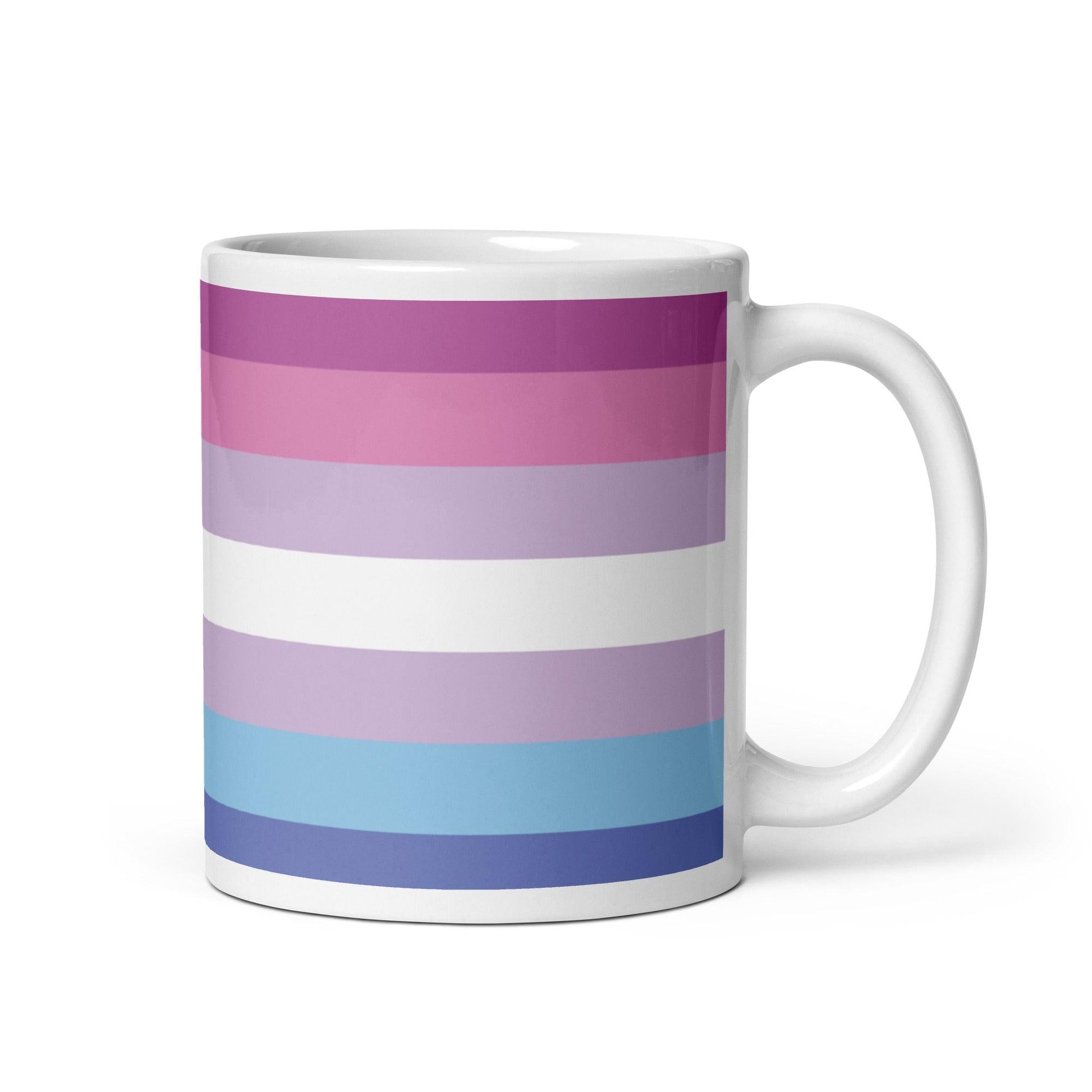 Bigender Flag Mug - Mug - Free 2 B