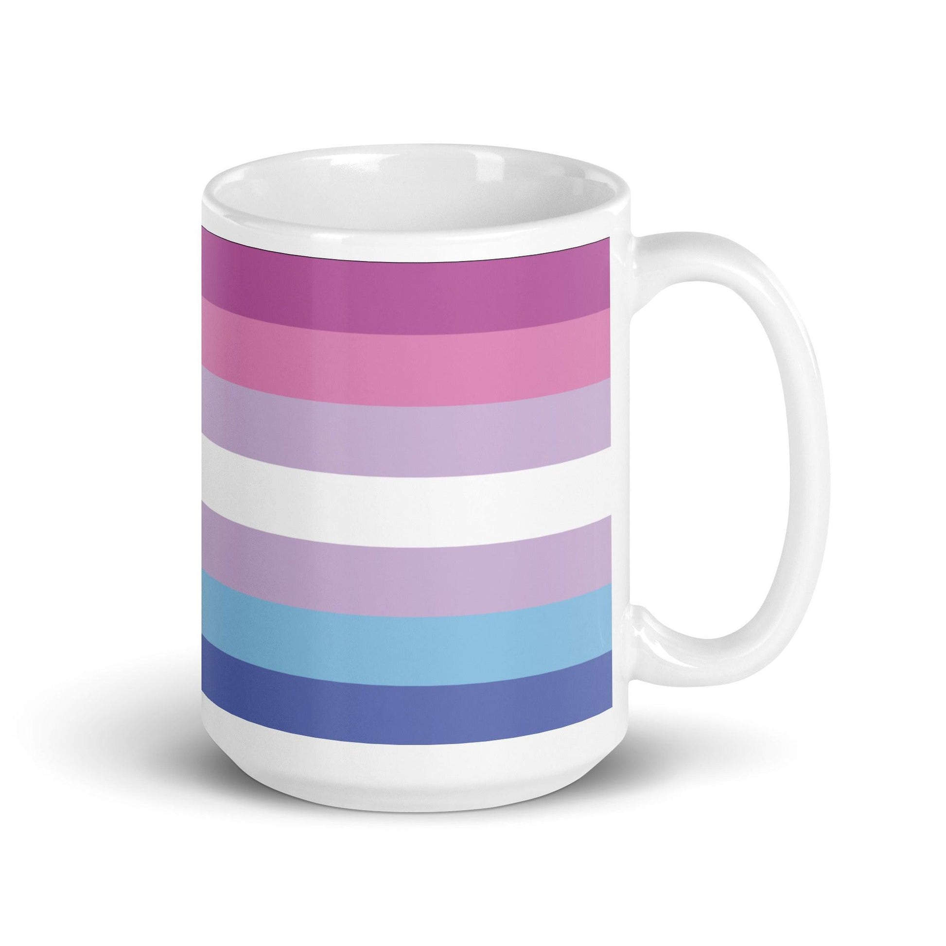 Bigender Flag Mug - Mug - Free 2 B