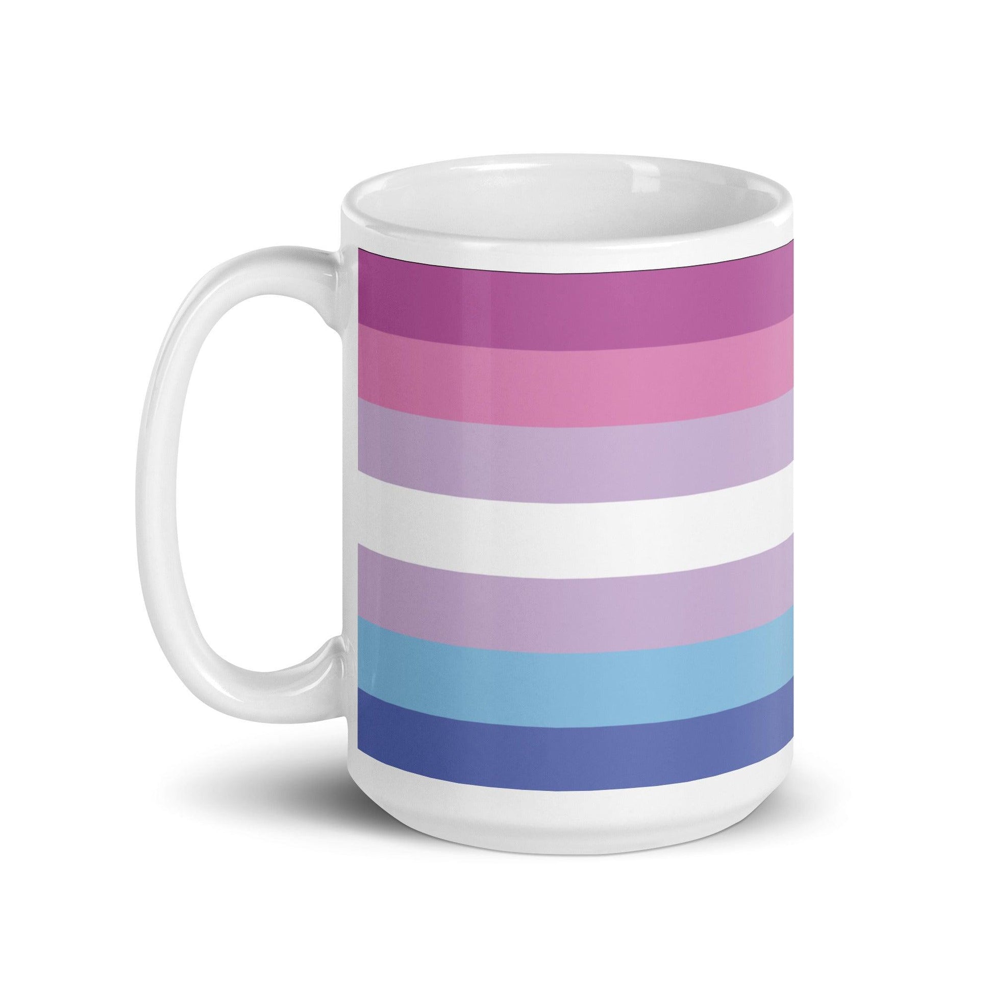 Bigender Flag Mug - Mug - Free 2 B