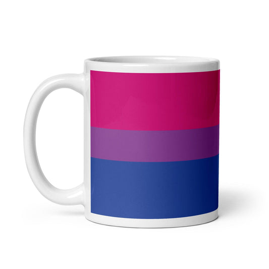 Bisexual Flag Mug - Mug - Free 2 B