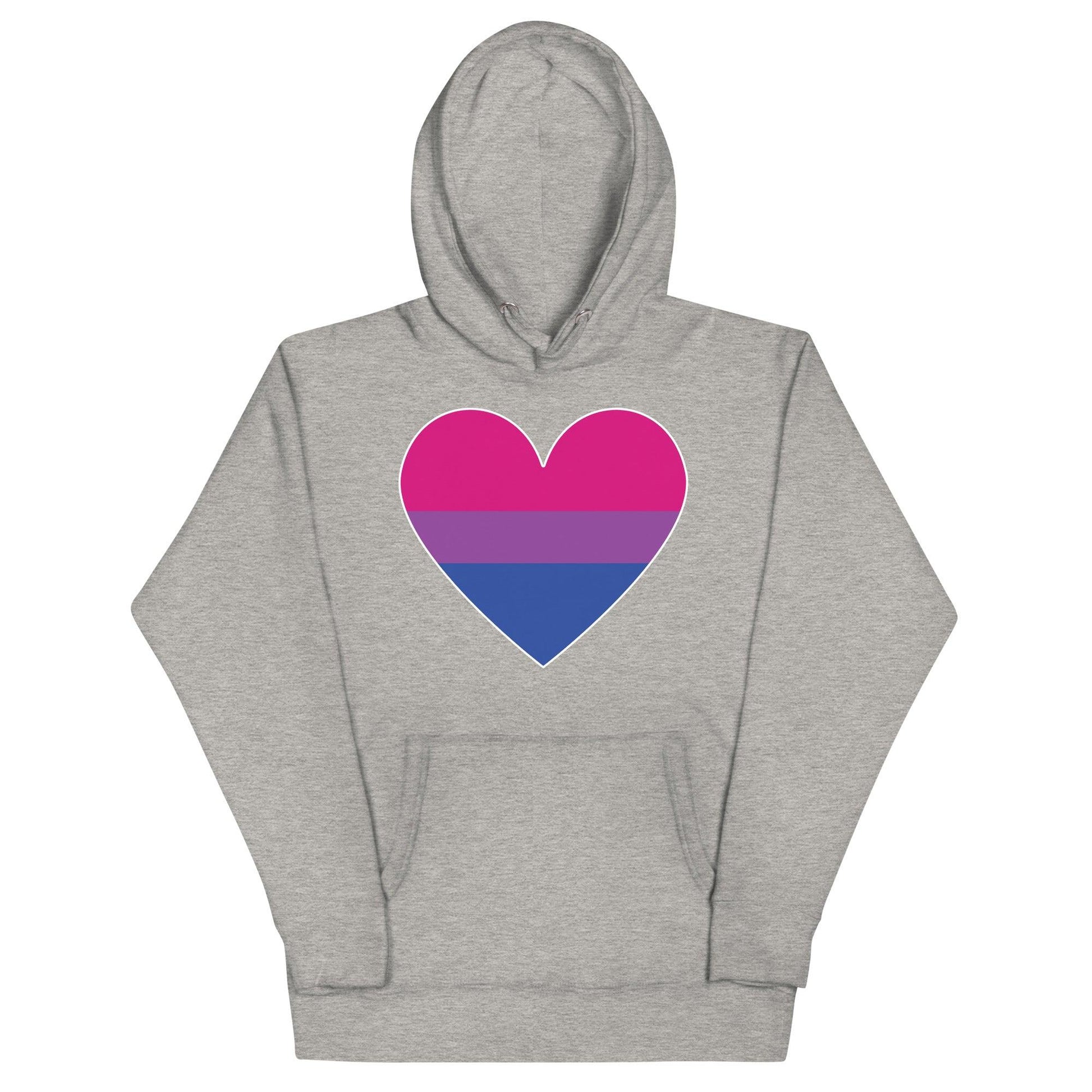 Bisexual Heart Hoodie - Hoodie - Free 2 B