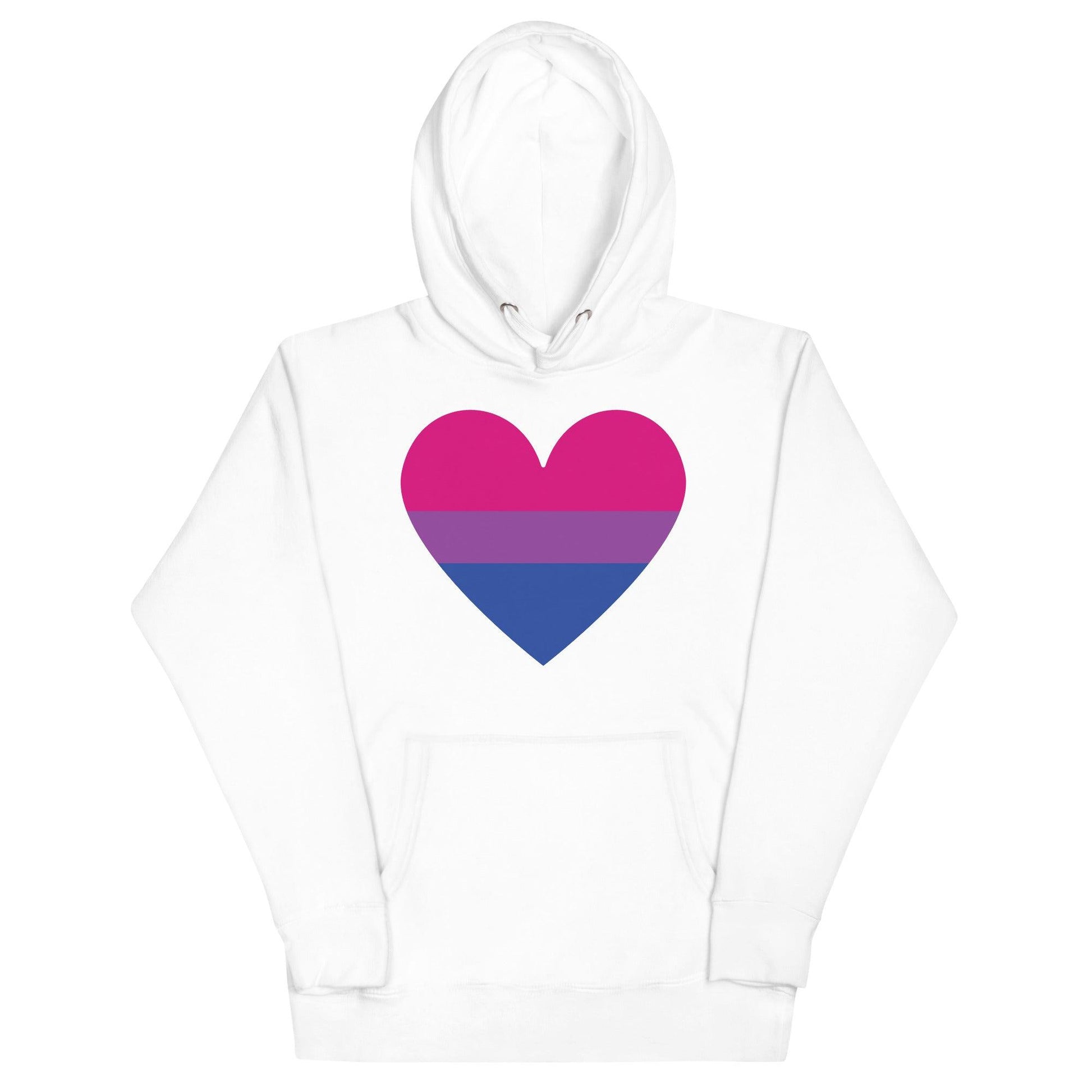 Bisexual Heart Hoodie - Hoodie - Free 2 B