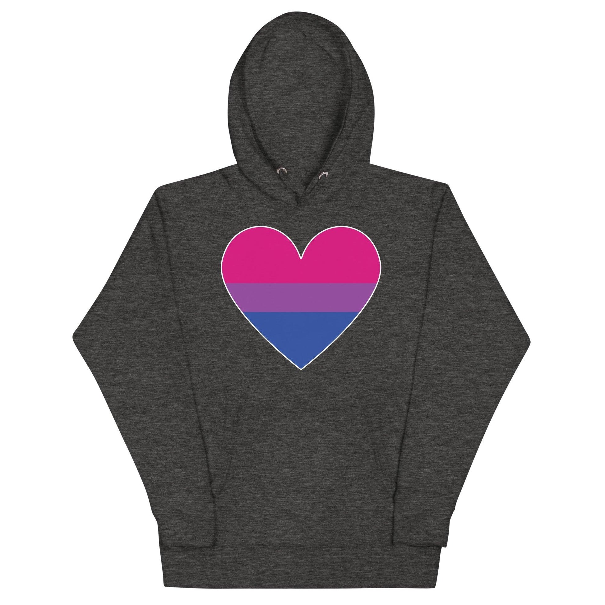 Bisexual Heart Hoodie - Hoodie - Free 2 B