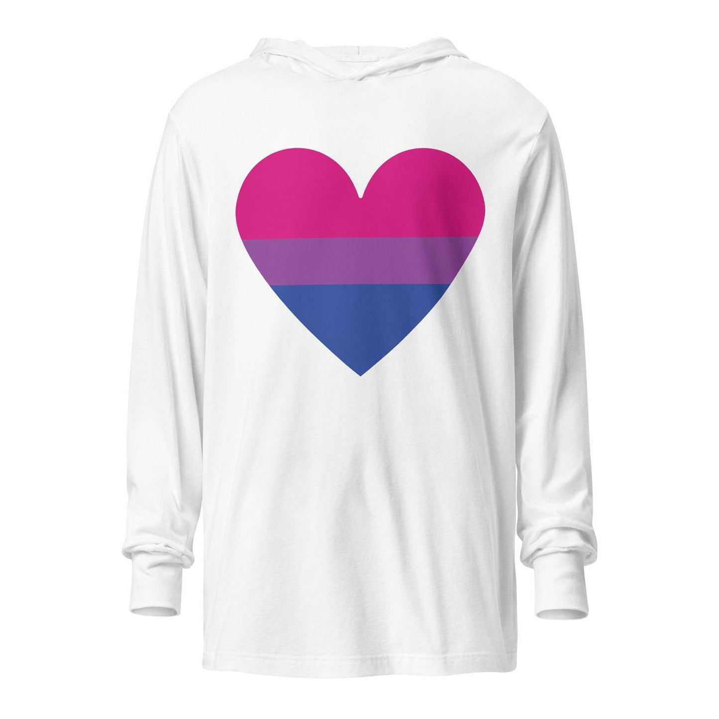 Bisexual Heart Long Sleeve Shirt - Long Sleeve Shirt - Free 2 B