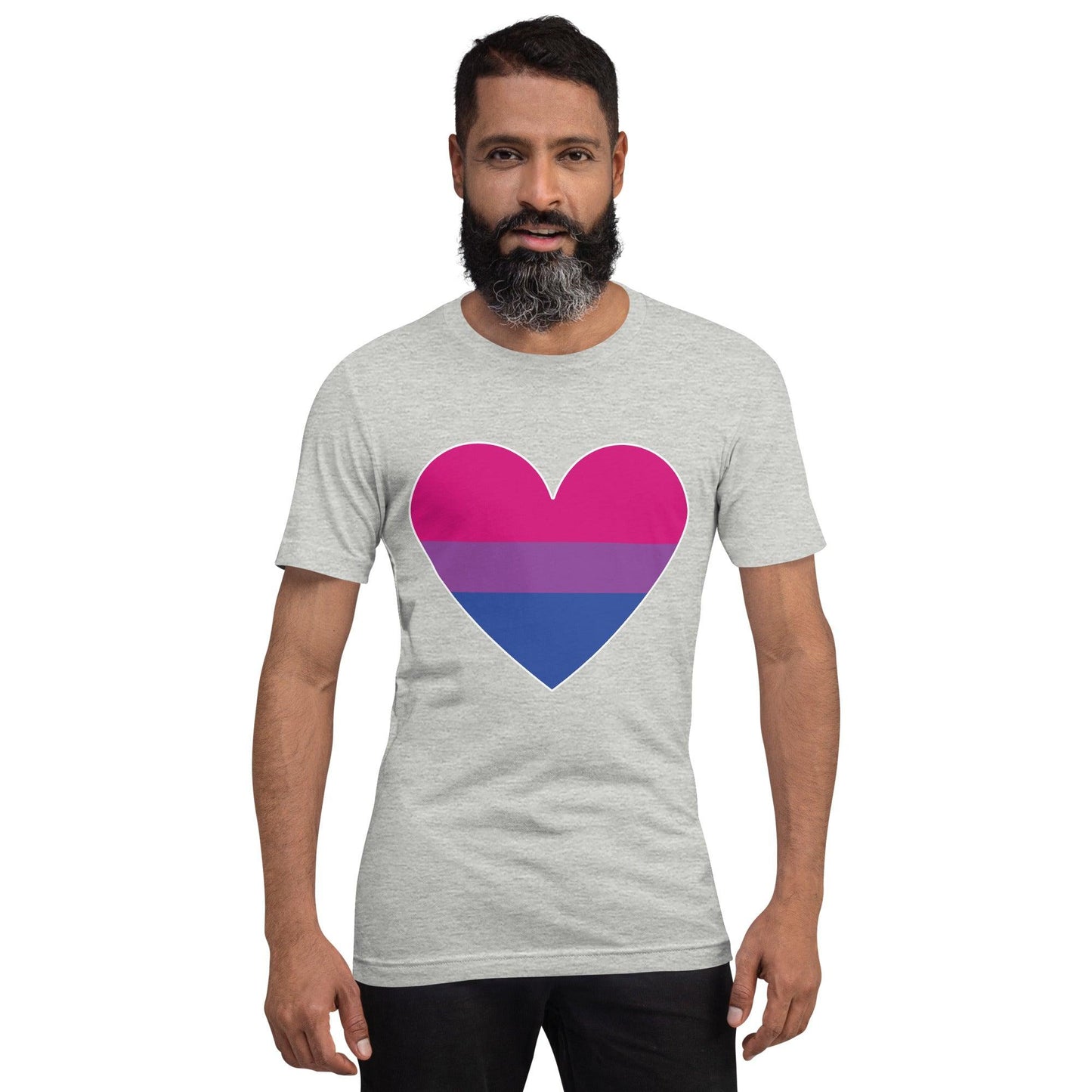 Bisexual Heart T-Shirt - T Shirt - Free 2 B