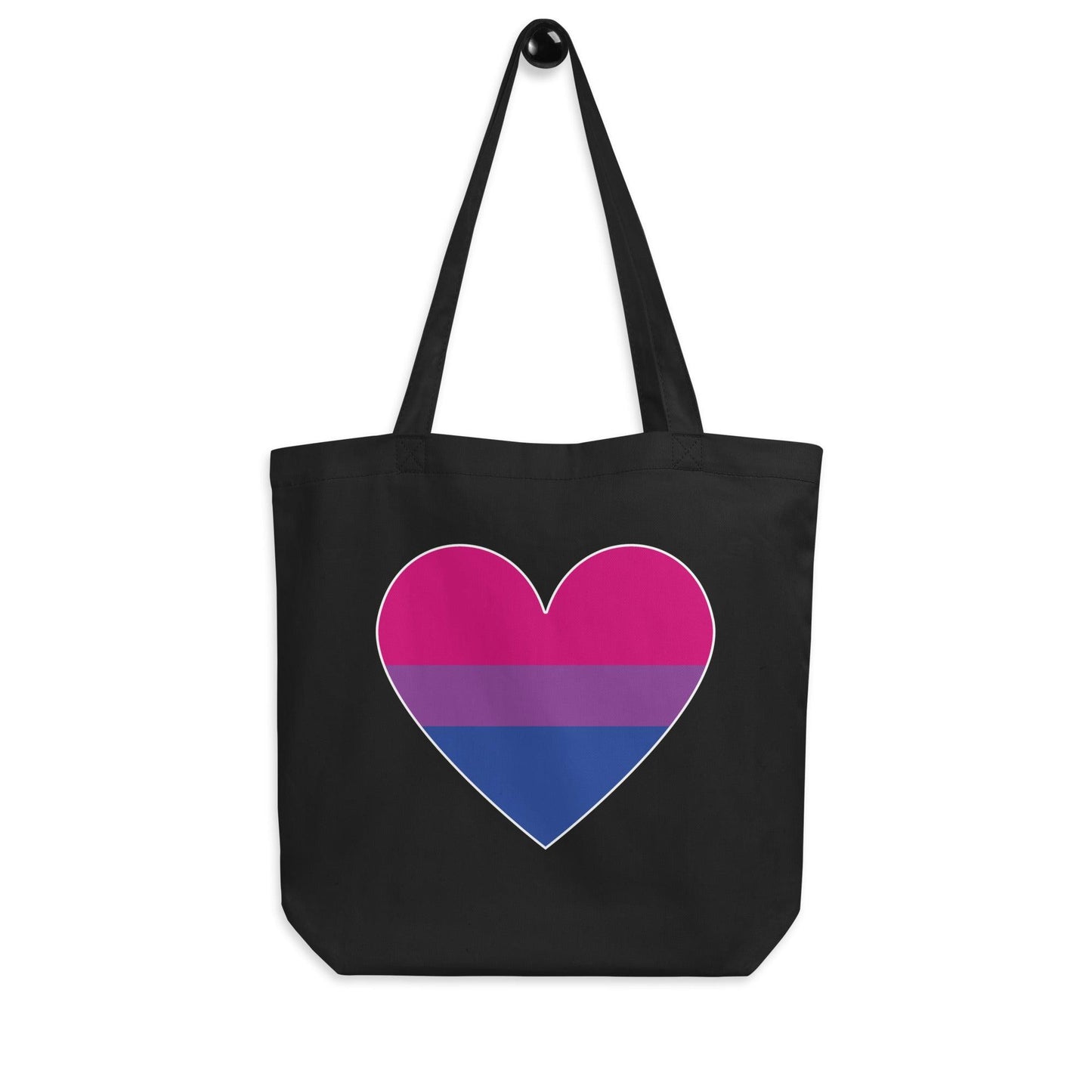 Bisexual Heart Tote Bag - Tote Bag - Free 2 B