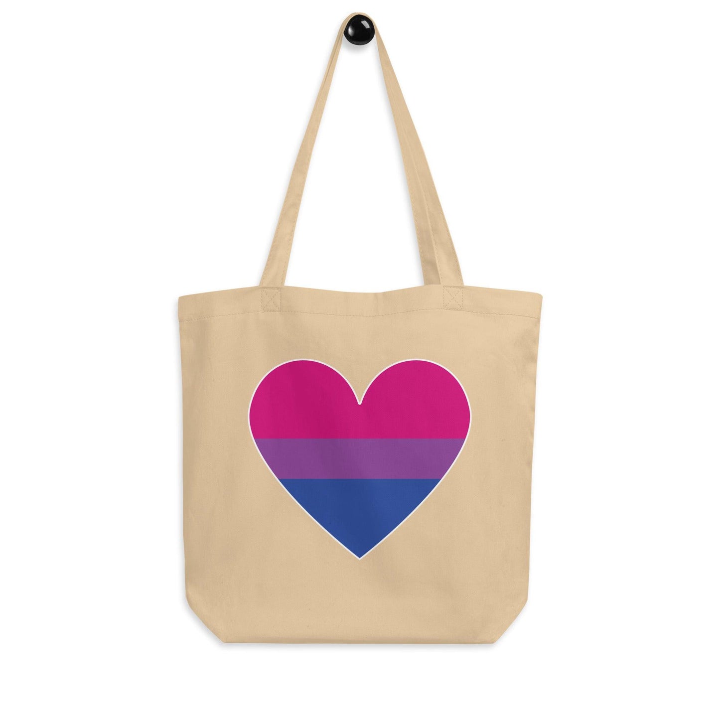 Bisexual Heart Tote Bag - Tote Bag - Free 2 B