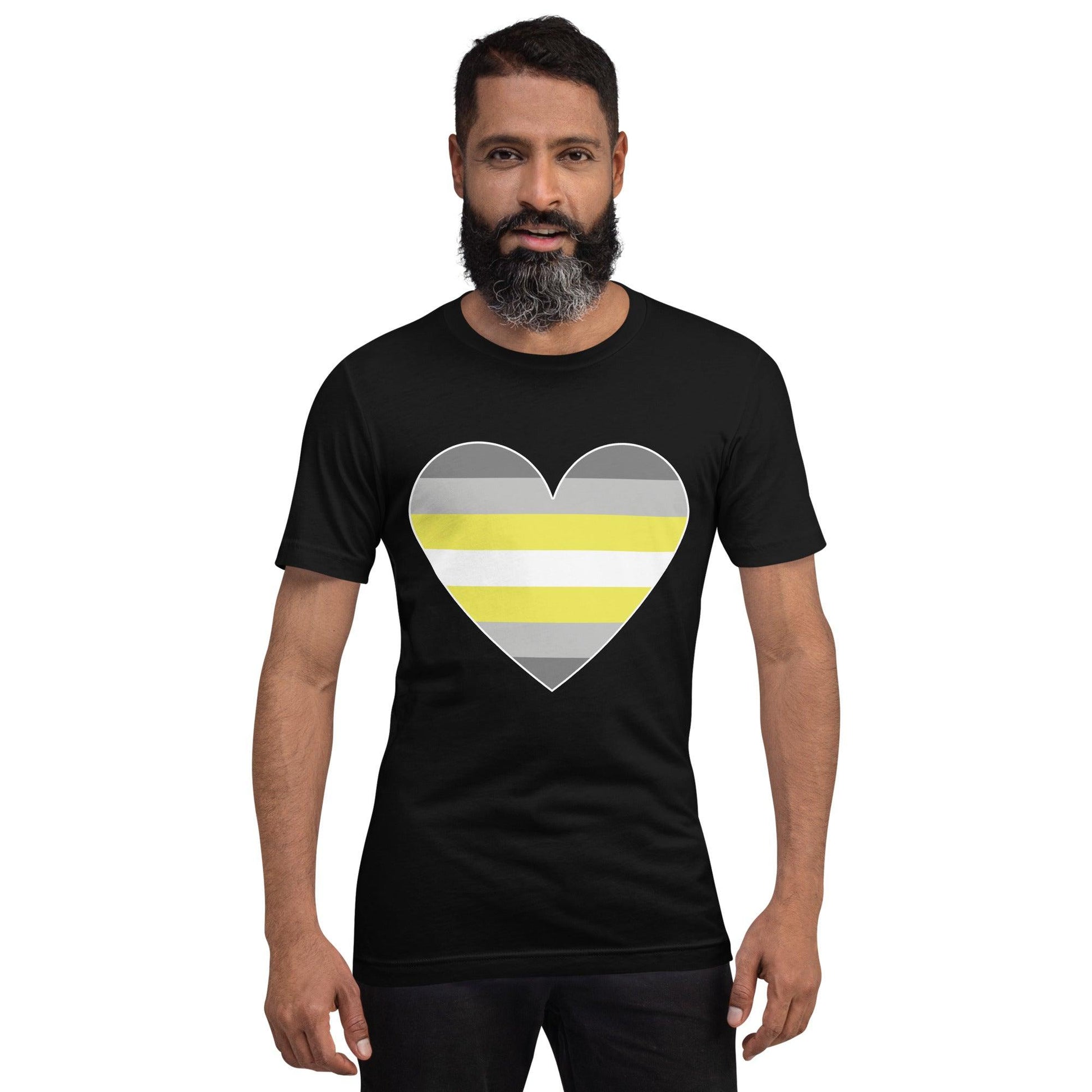 Demigender Heart T-Shirt - T Shirt - Free 2 B