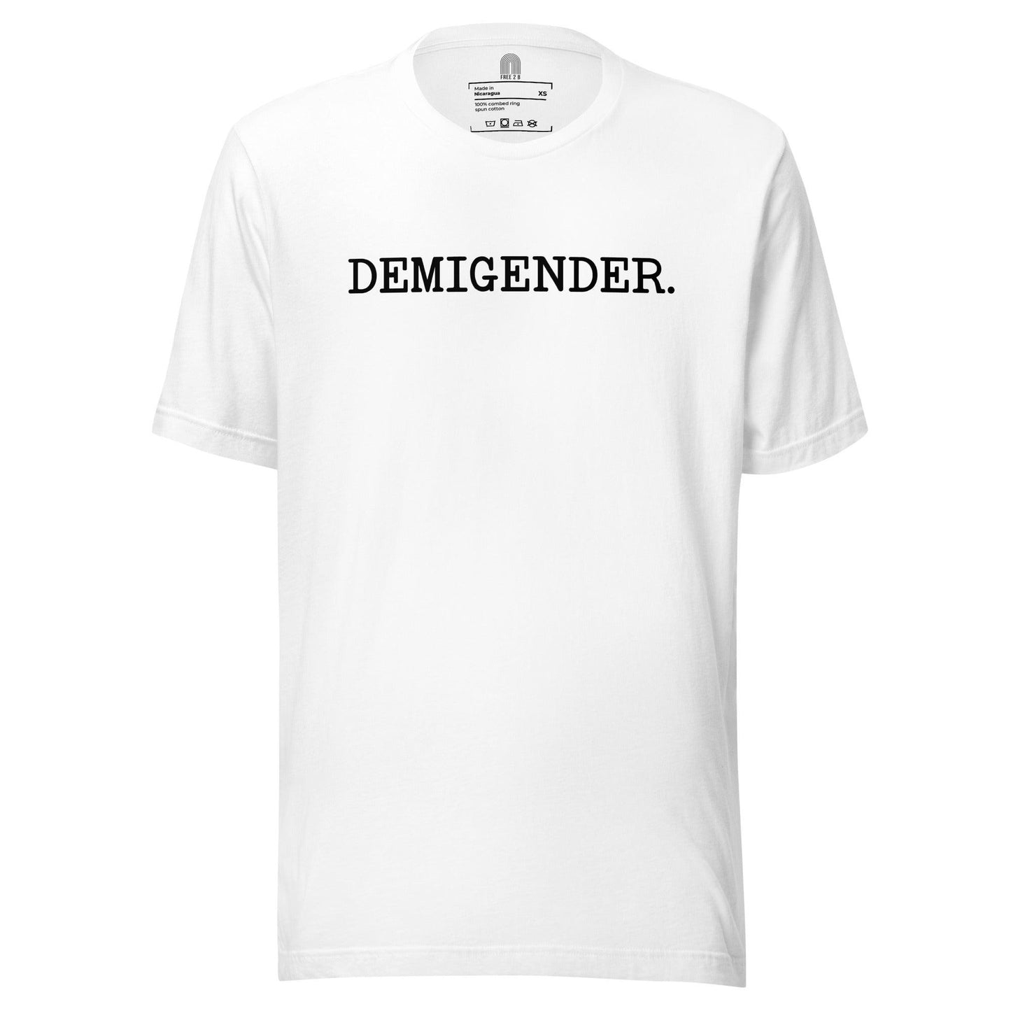 Demigender Pride T-Shirt - T Shirt - Free 2 B