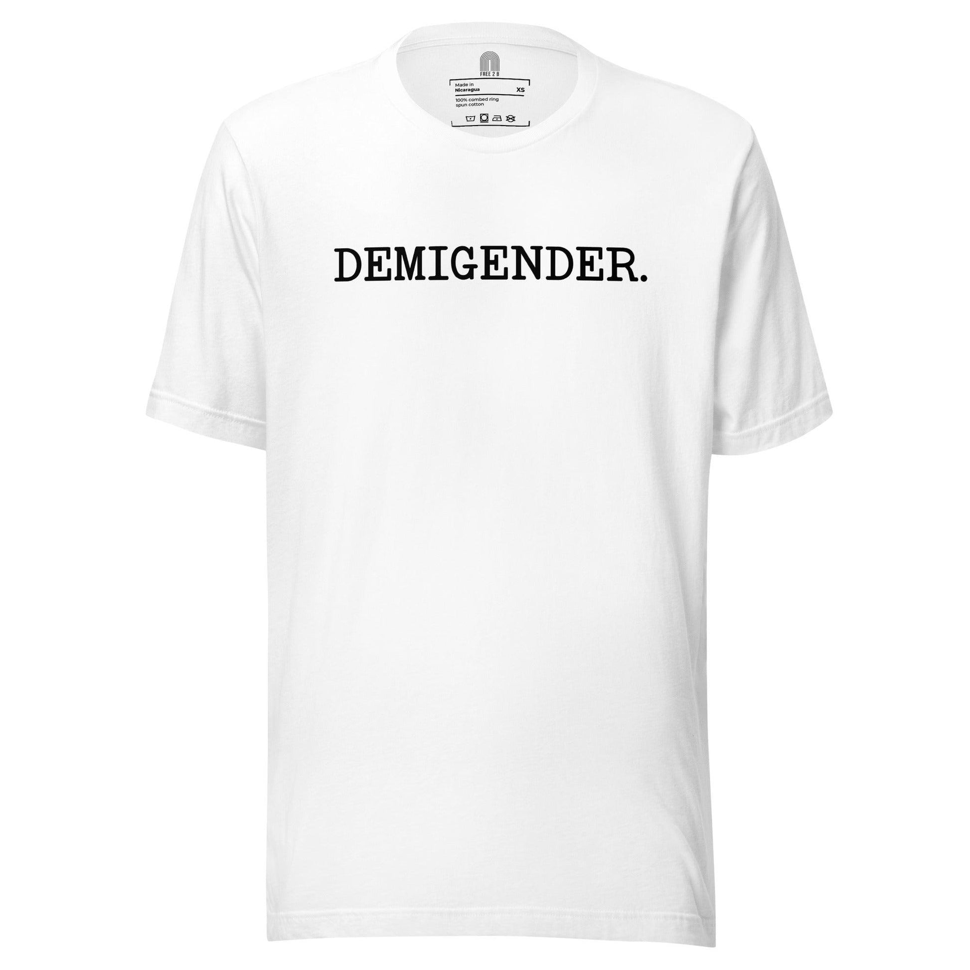 Demigender Pride T-Shirt - T Shirt - Free 2 B