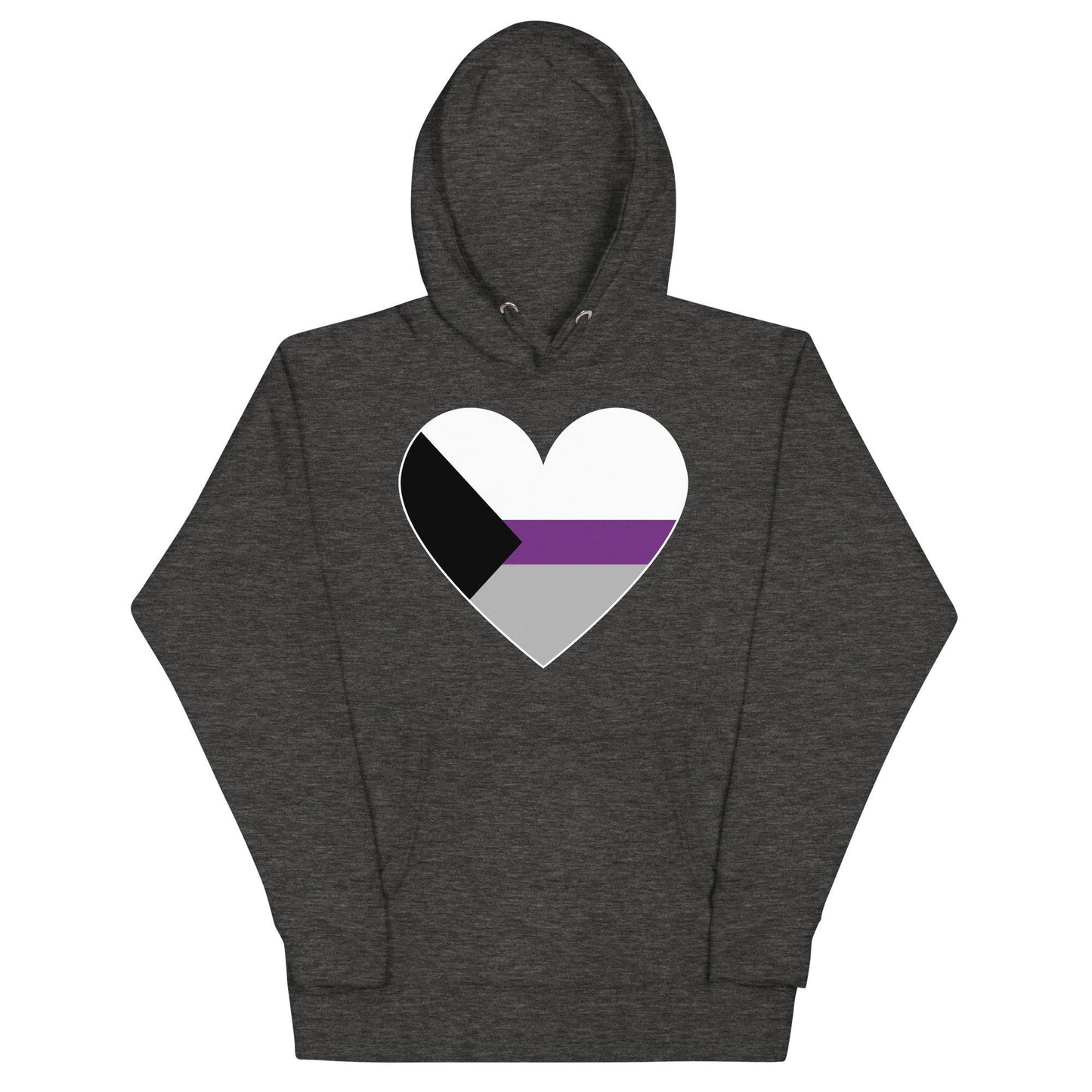 Demisexual Heart Hoodie - Hoodie - Free 2 B