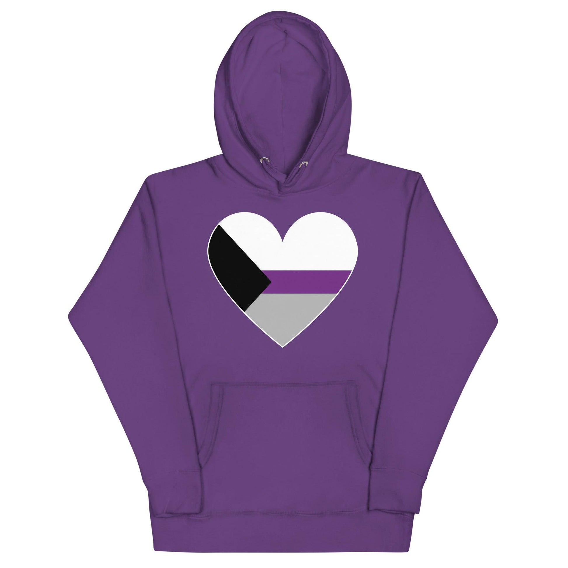 Demisexual Heart Hoodie - Hoodie - Free 2 B