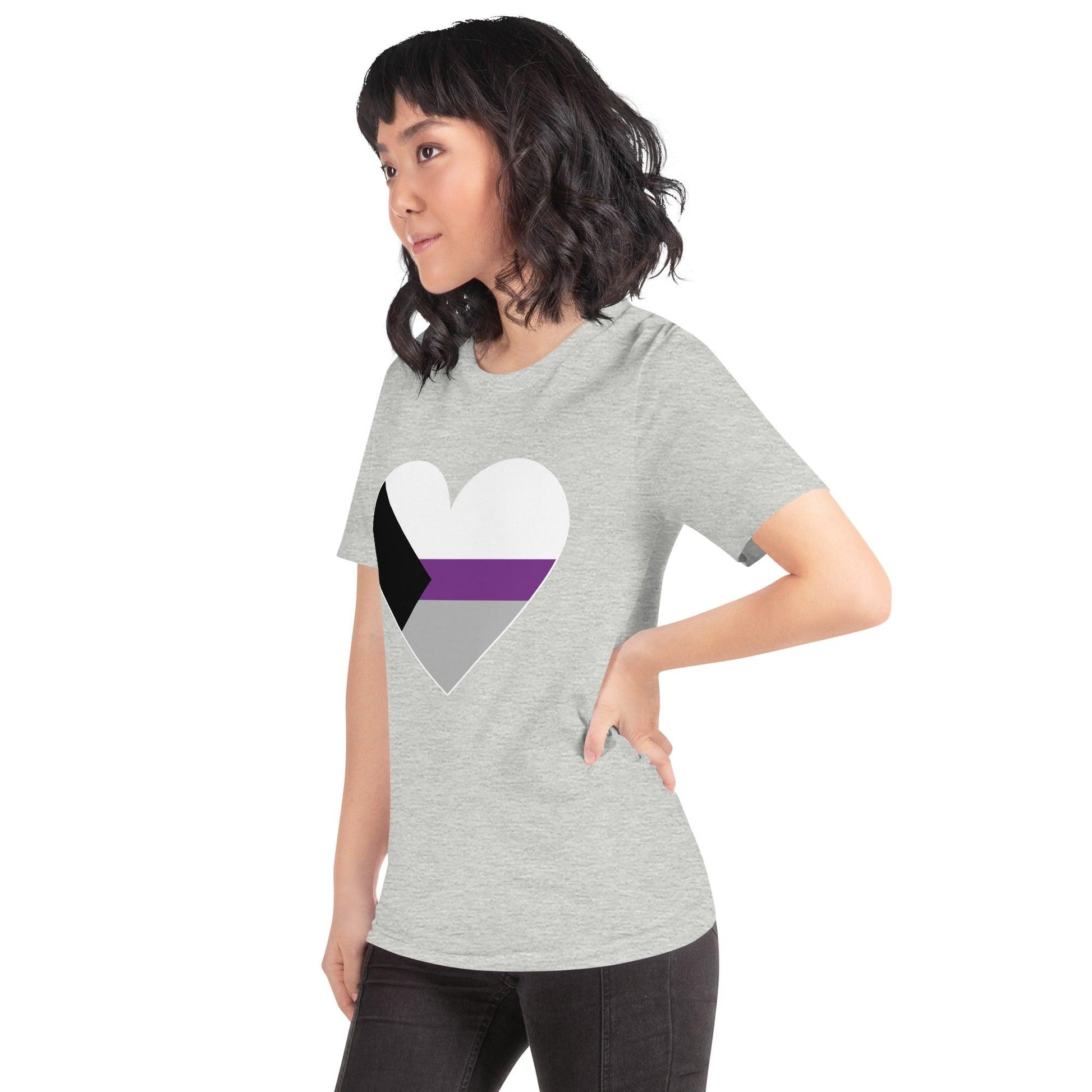 Demisexual Heart T-Shirt - T Shirt - Free 2 B