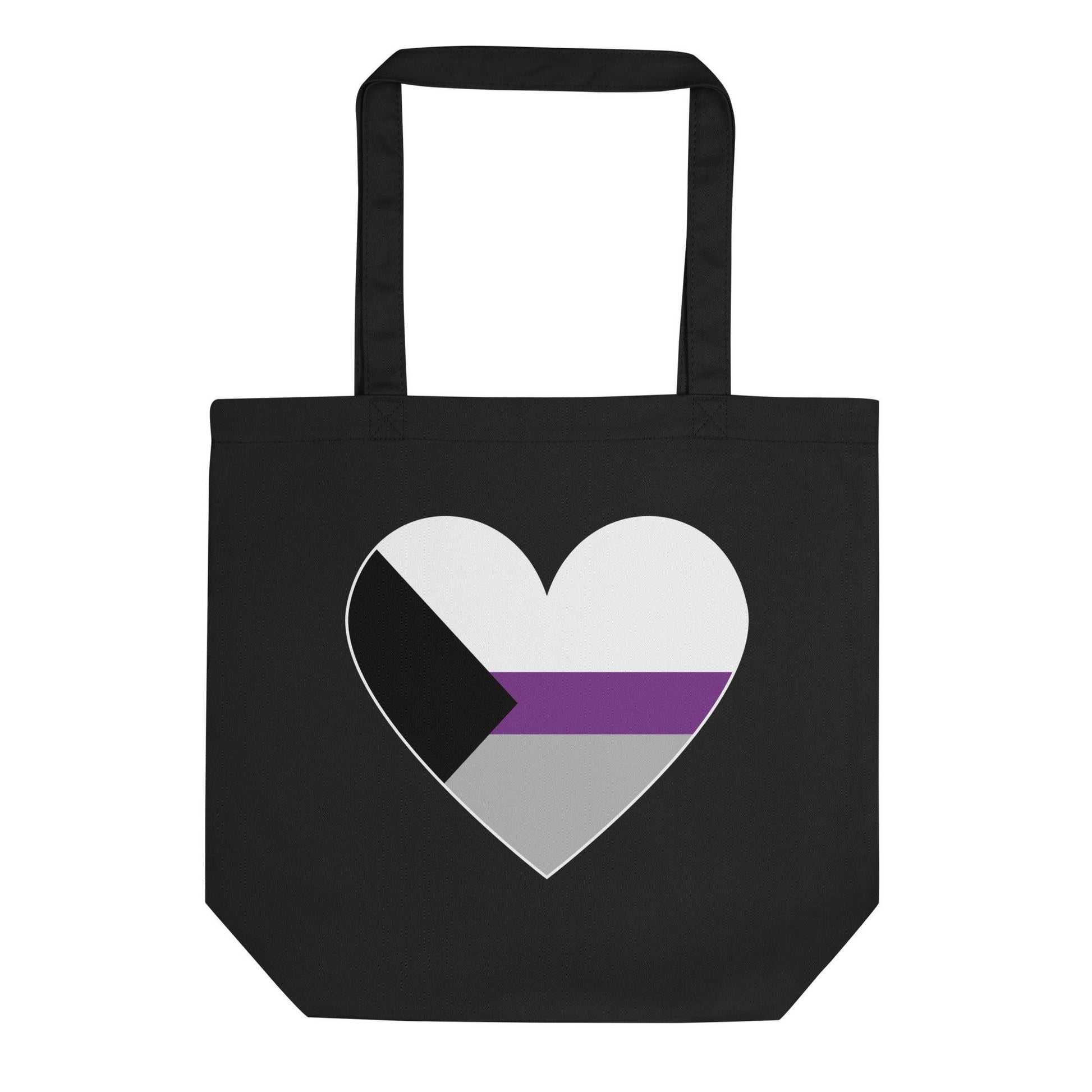 Demisexual Heart Tote Bag - Tote Bag - Free 2 B