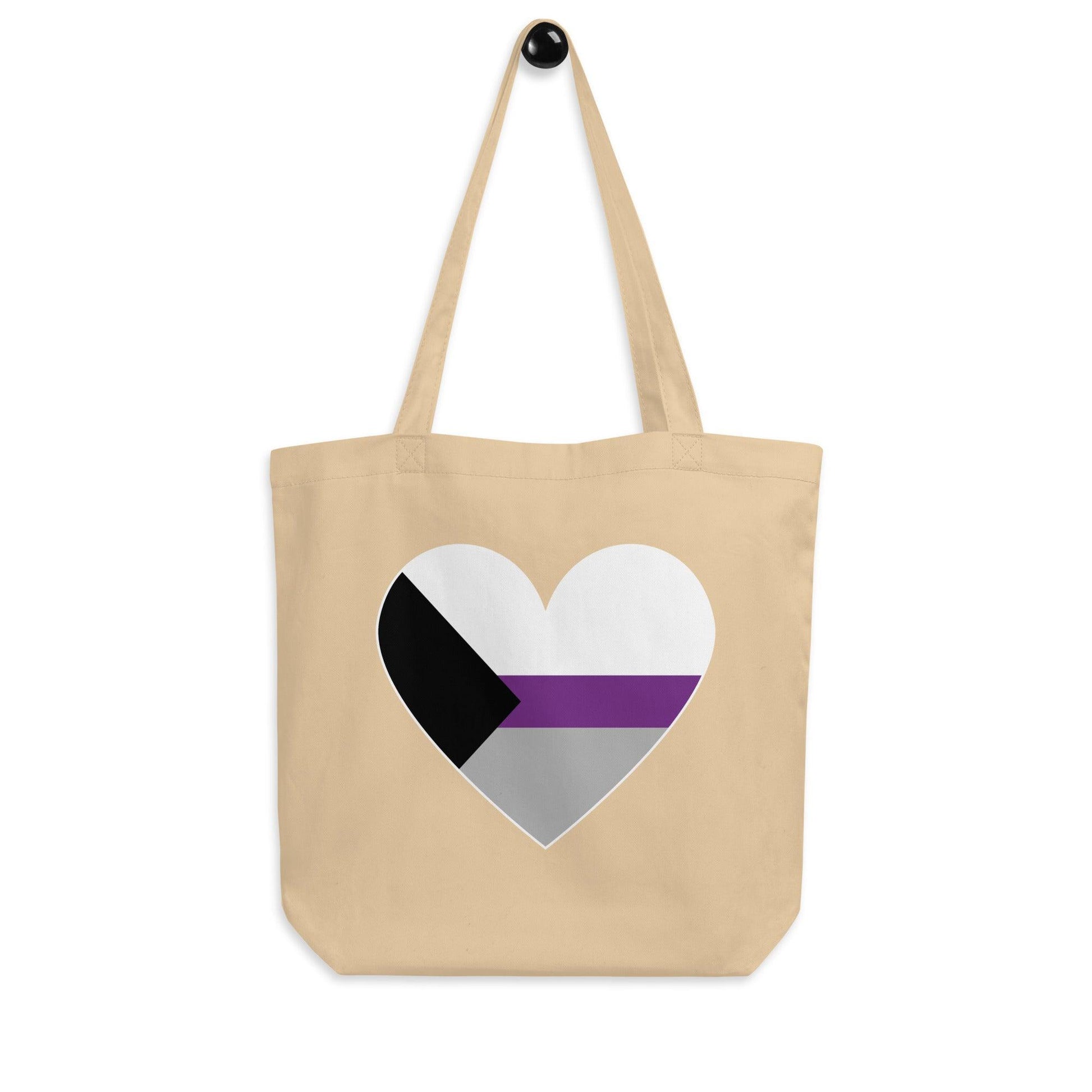 Demisexual Heart Tote Bag - Tote Bag - Free 2 B