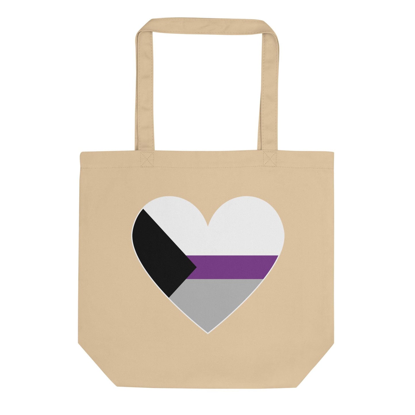 Demisexual Heart Tote Bag - Tote Bag - Free 2 B