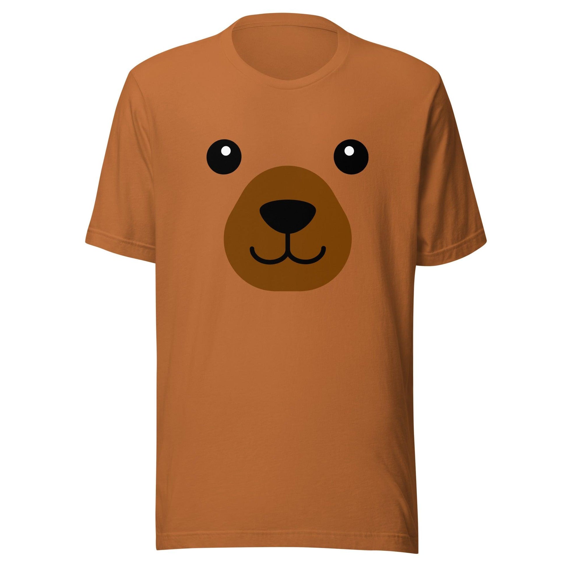 Gay Bear Face T-Shirt - T Shirt - Free 2 B