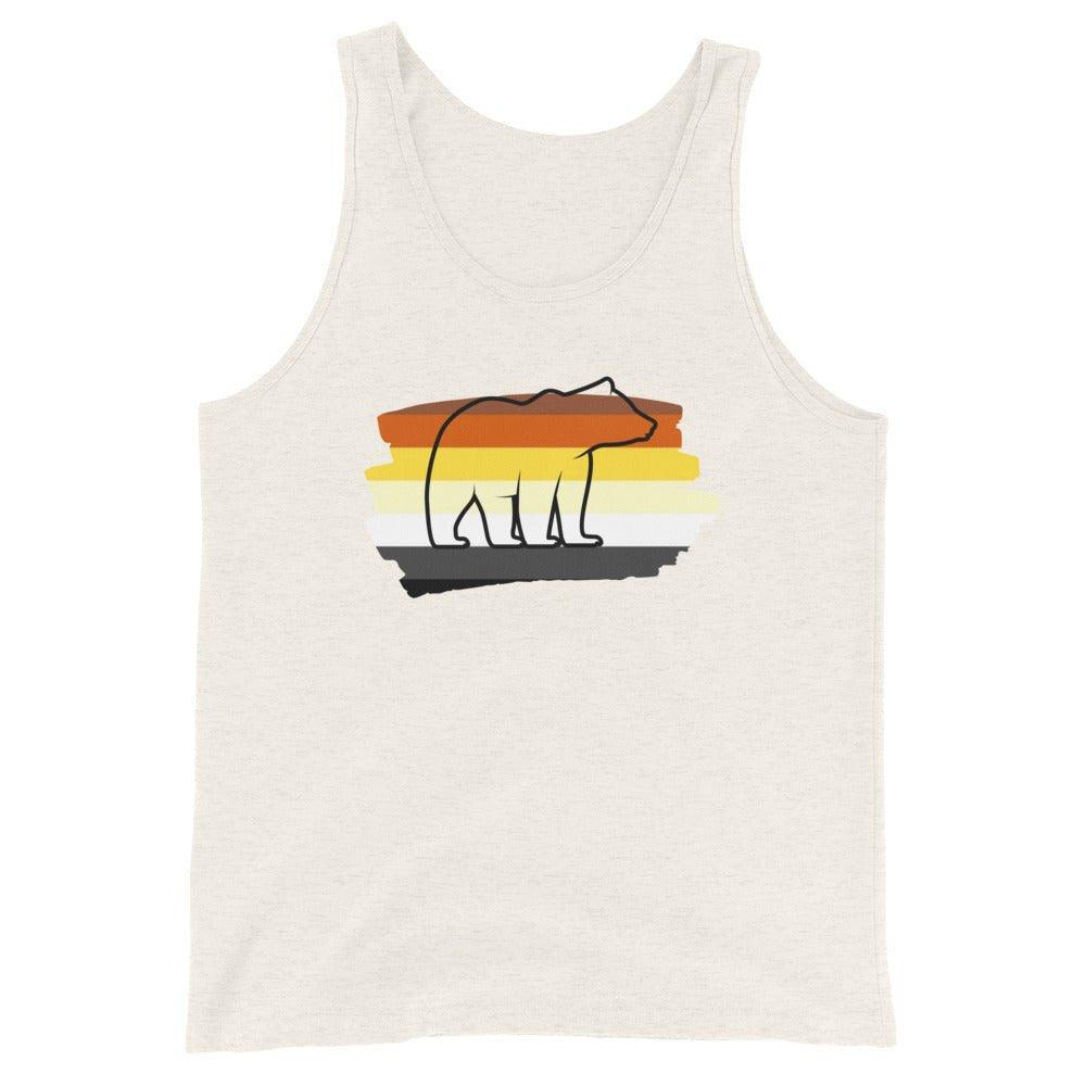 Gay Bear Silhouette Tank Top - Tank Top - Free 2 B