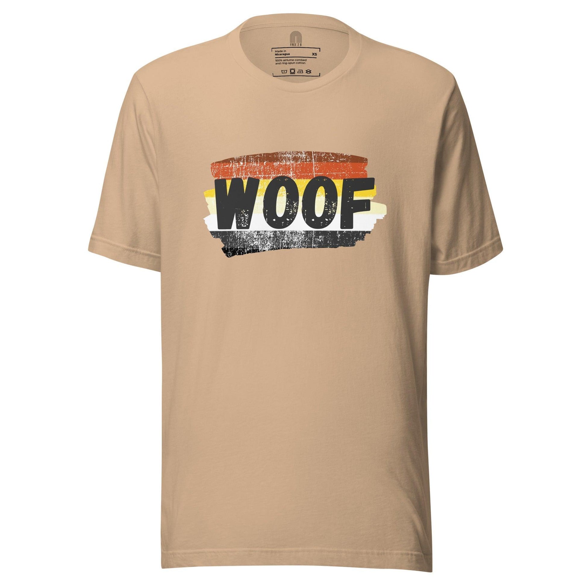 Gay Bear Woof T-Shirt - T Shirt - Free 2 B