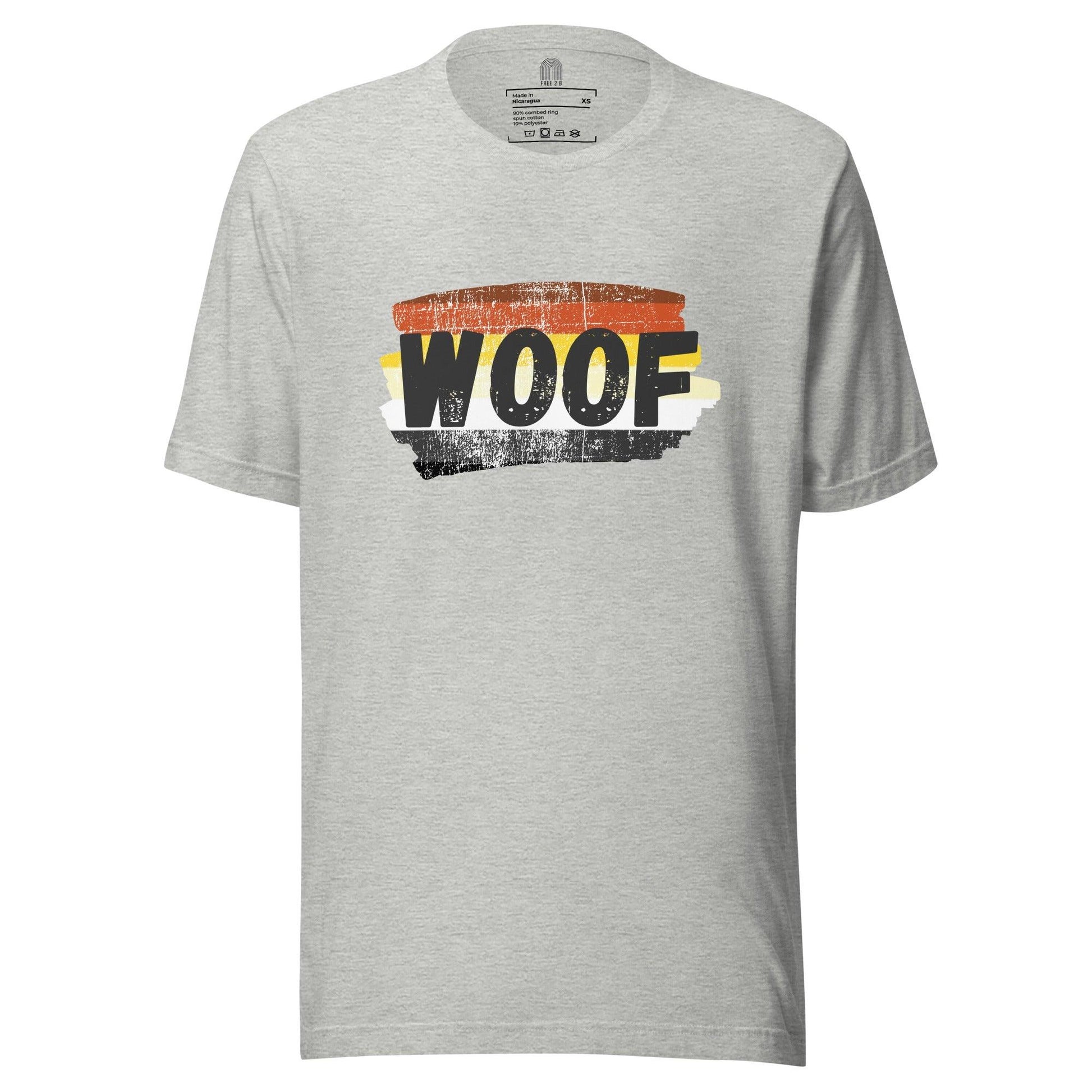 Gay Bear Woof T-Shirt - T Shirt - Free 2 B