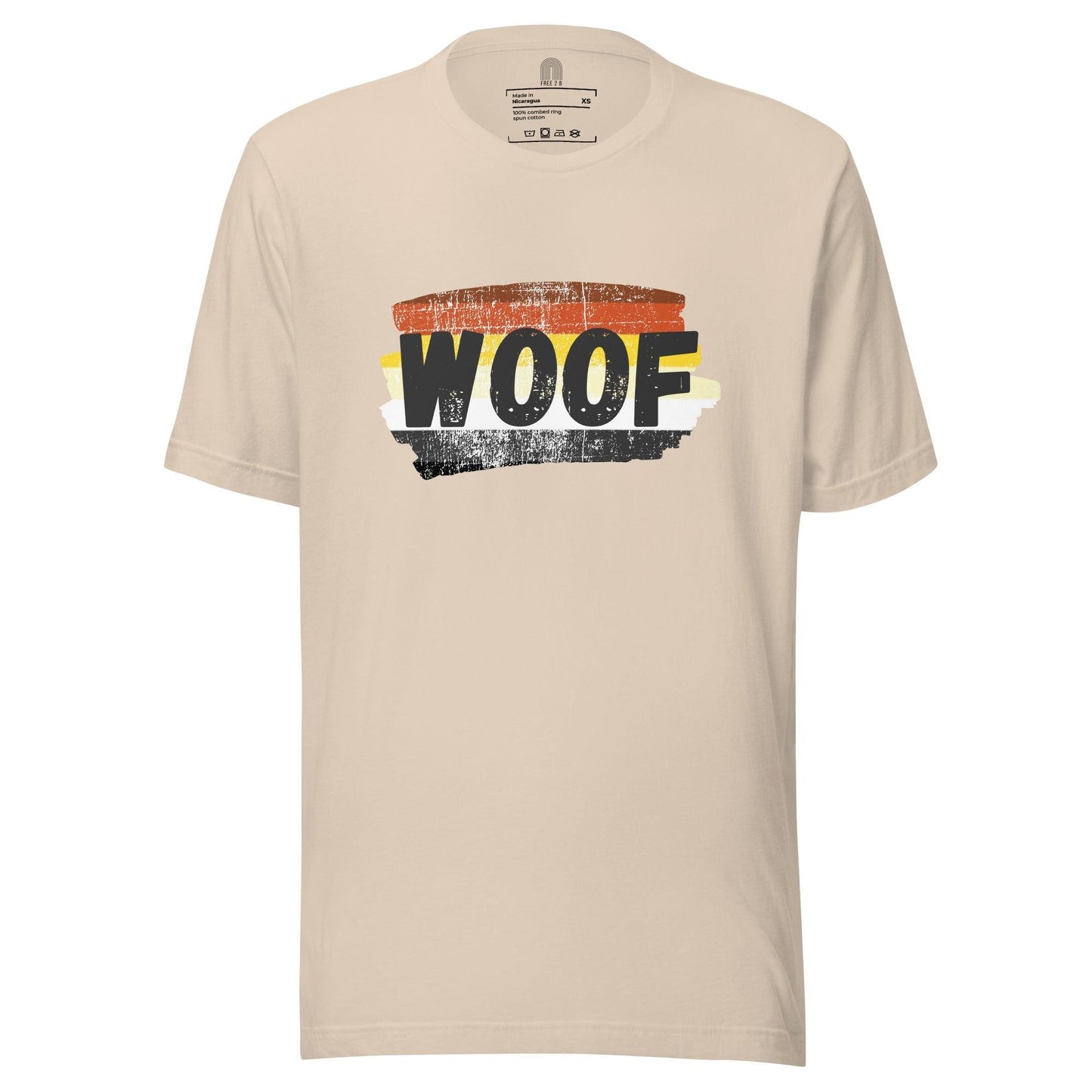 Gay Bear Woof T-Shirt - T Shirt - Free 2 B