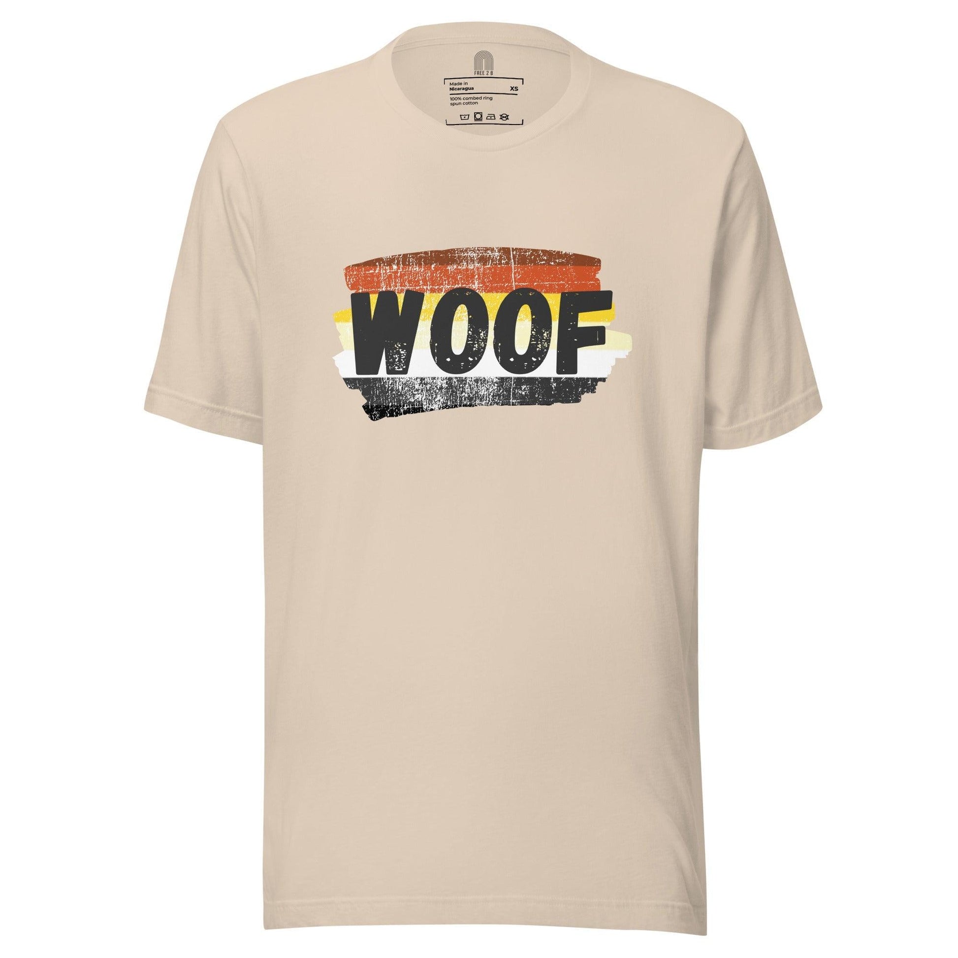 Gay Bear Woof T-Shirt - T Shirt - Free 2 B