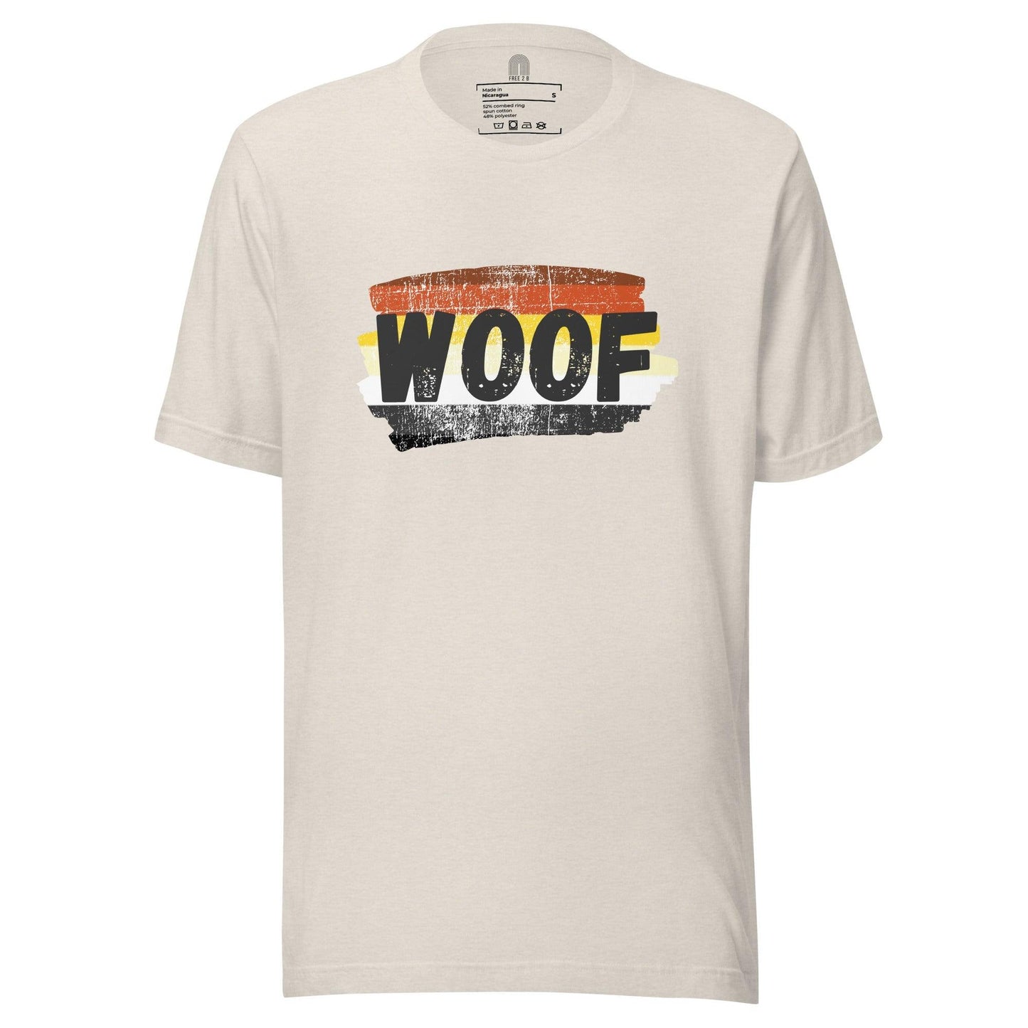 Gay Bear Woof T-Shirt - T Shirt - Free 2 B