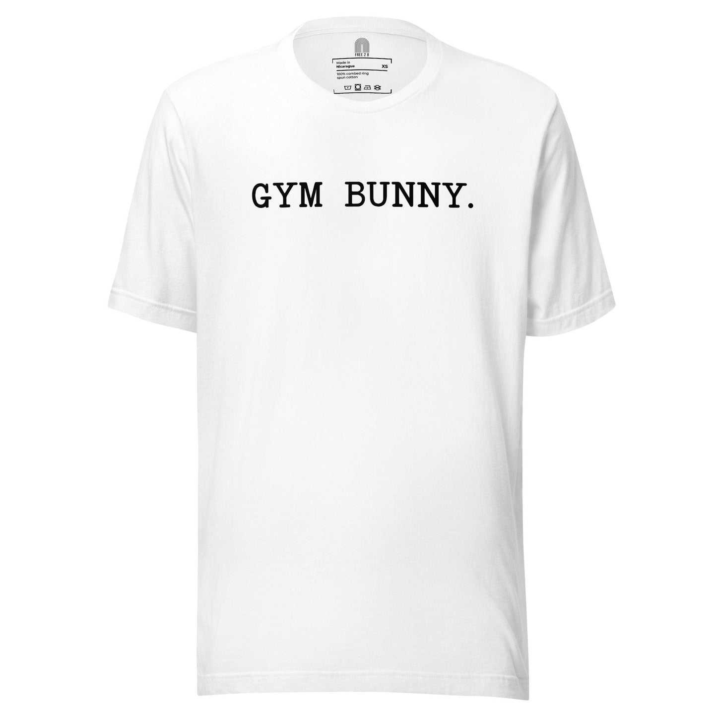 Gay Gym Bunny T-Shirt - T Shirt - Free 2 B