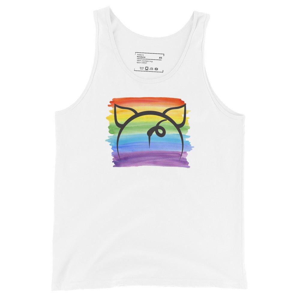 Gay Pig Butt Tank Top - Tank Top - Free 2 B