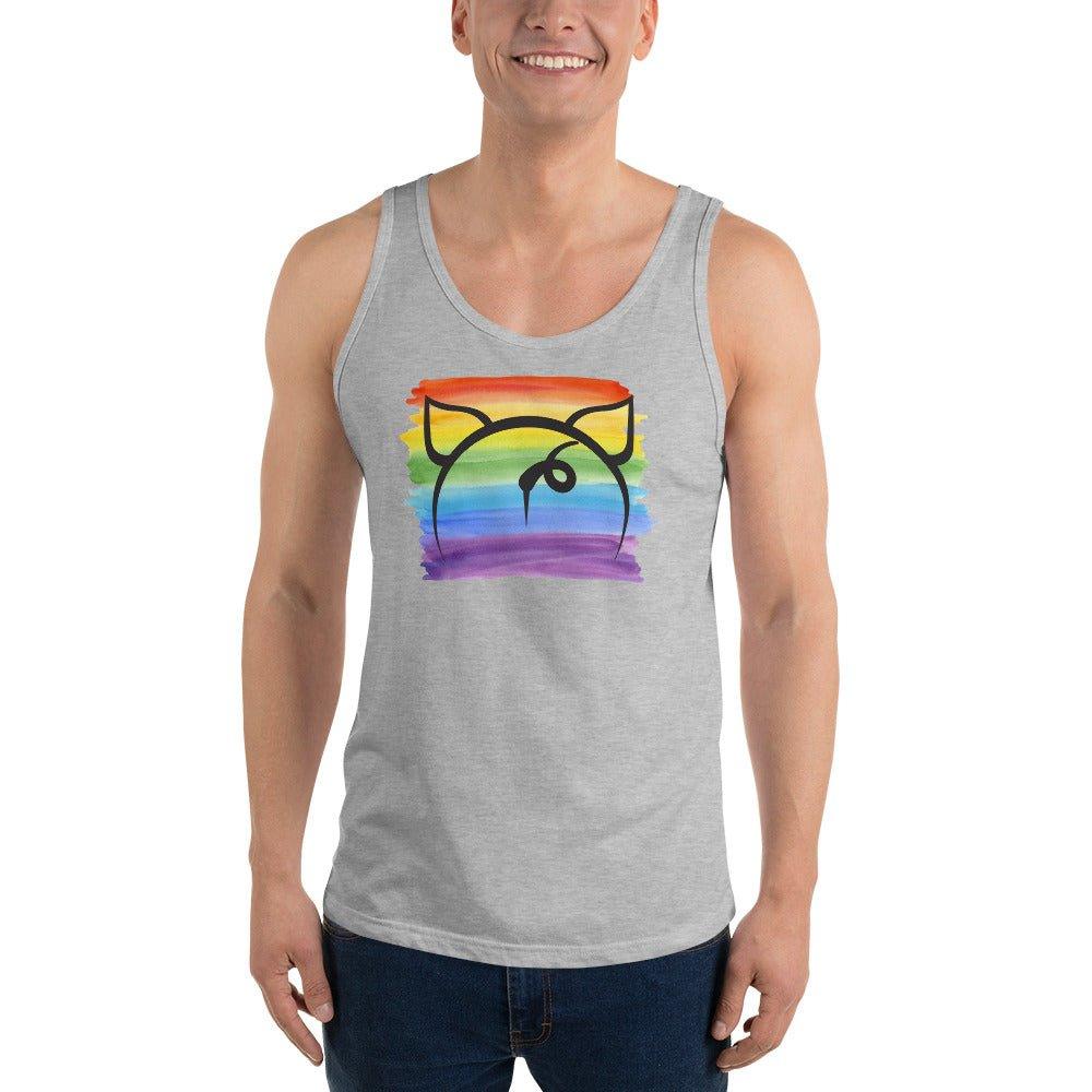 Gay Pig Butt Tank Top - Tank Top - Free 2 B