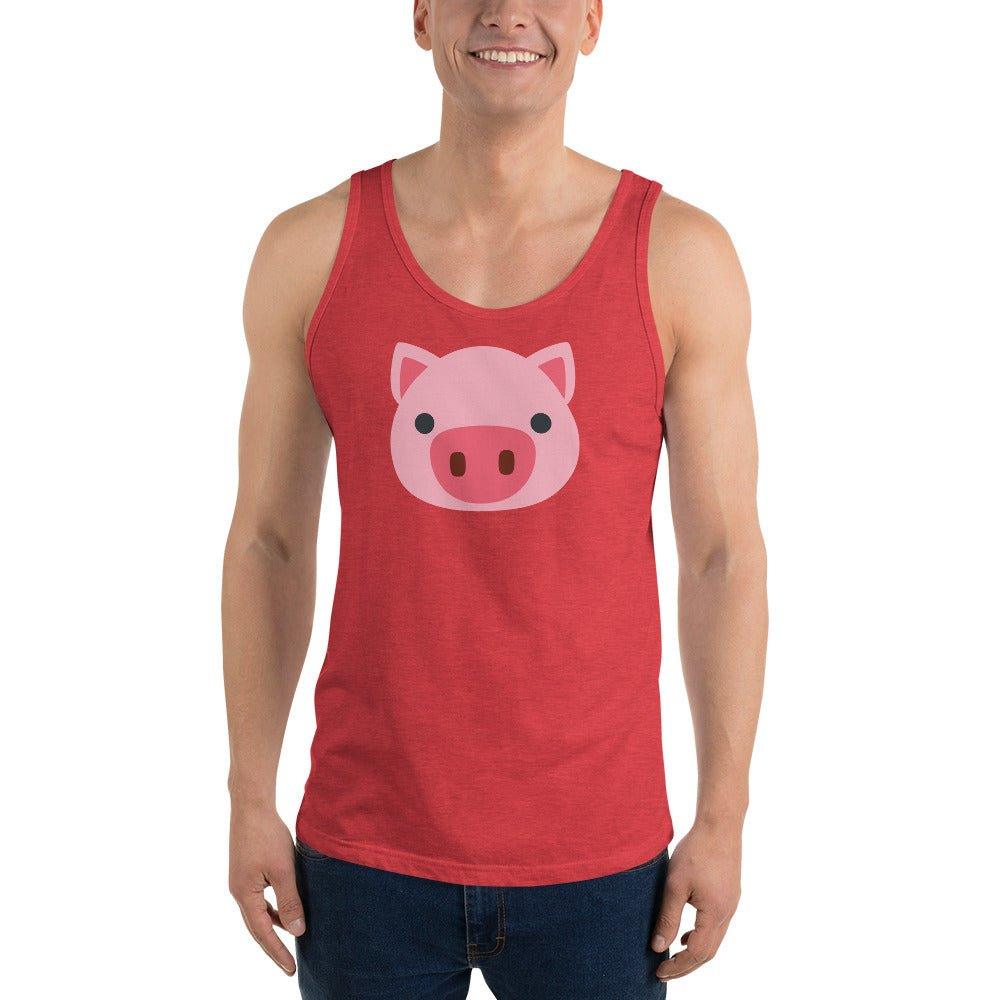 Gay Pig Face Tank Top - Tank Top - Free 2 B