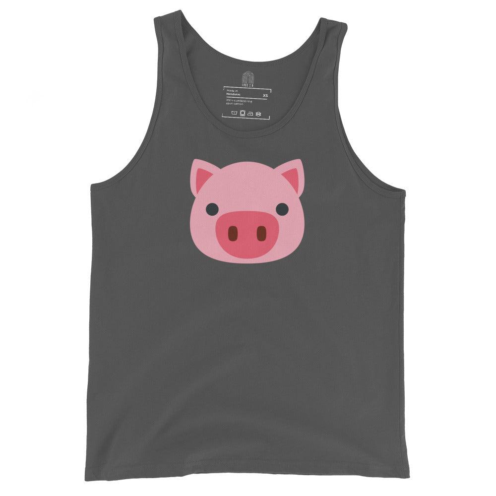 Gay Pig Face Tank Top - Tank Top - Free 2 B